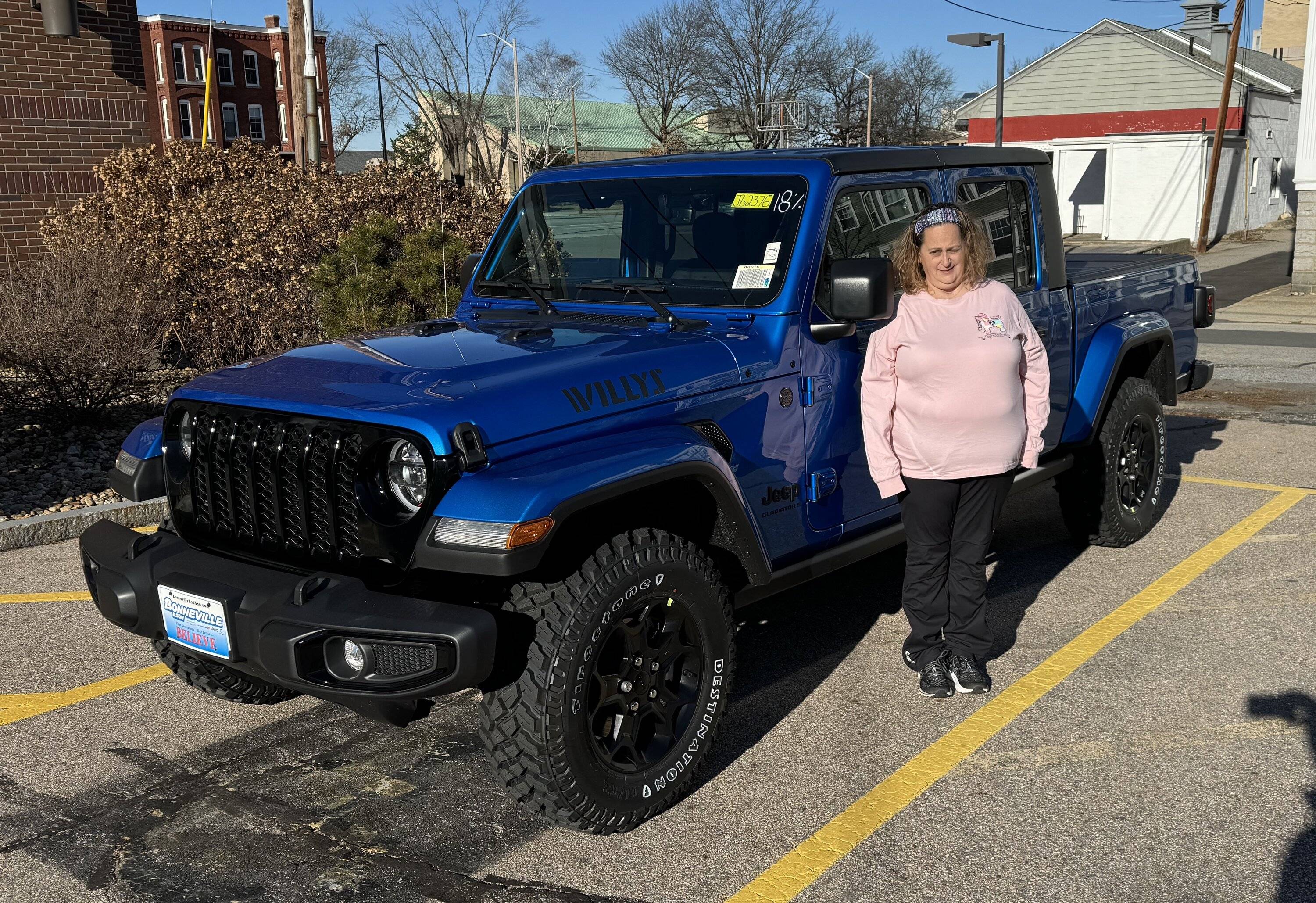 Jeep Gladiator HYDRO BLUE PEARL Gladiator JT Club PegGlad