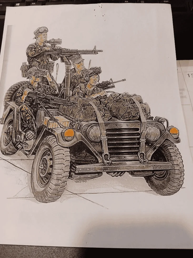 Jeep Gladiator WWII British SAS and Jeeps 1704733188791