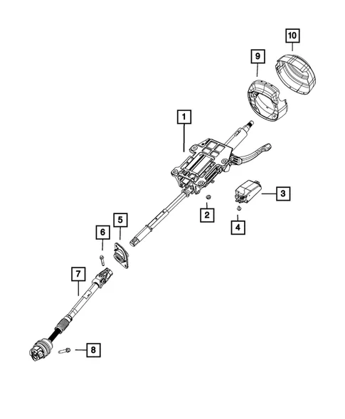Jeep Gladiator Steering wheel is turned left while driving straight. 1704744259092