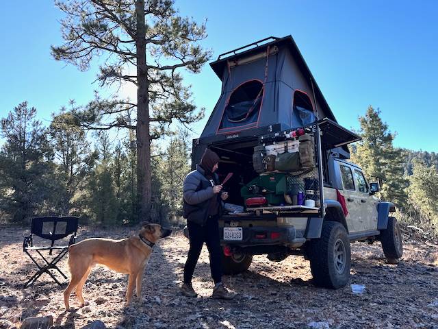 Jeep Gladiator Wanda the Wanderer: JTRD with Alu-Cab Canopy Camper IMG_2988