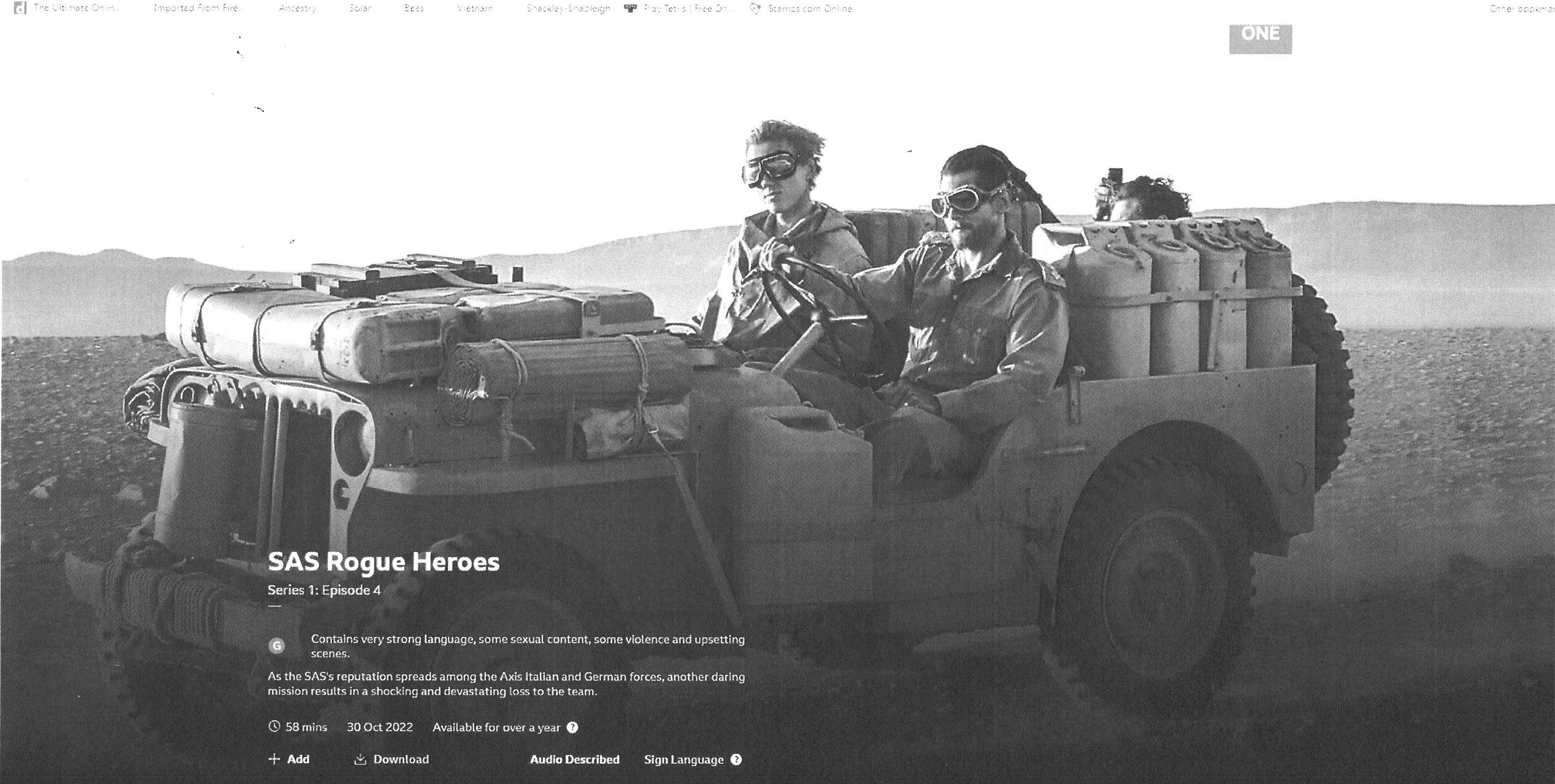 Jeep Gladiator WWII British SAS and Jeeps SASRogueHeroes