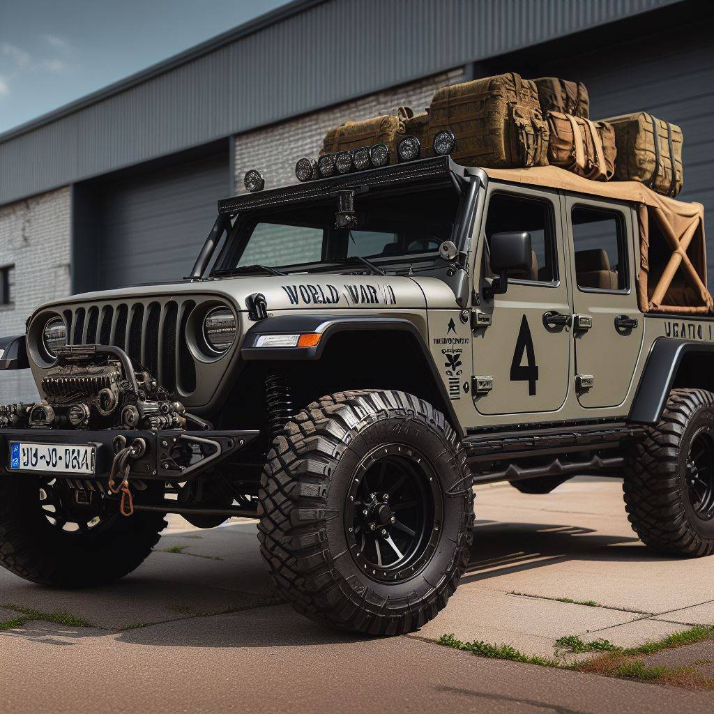 Jeep Gladiator My Gladiator looks exactly like a WWII US Navy Jeep lol. OIG