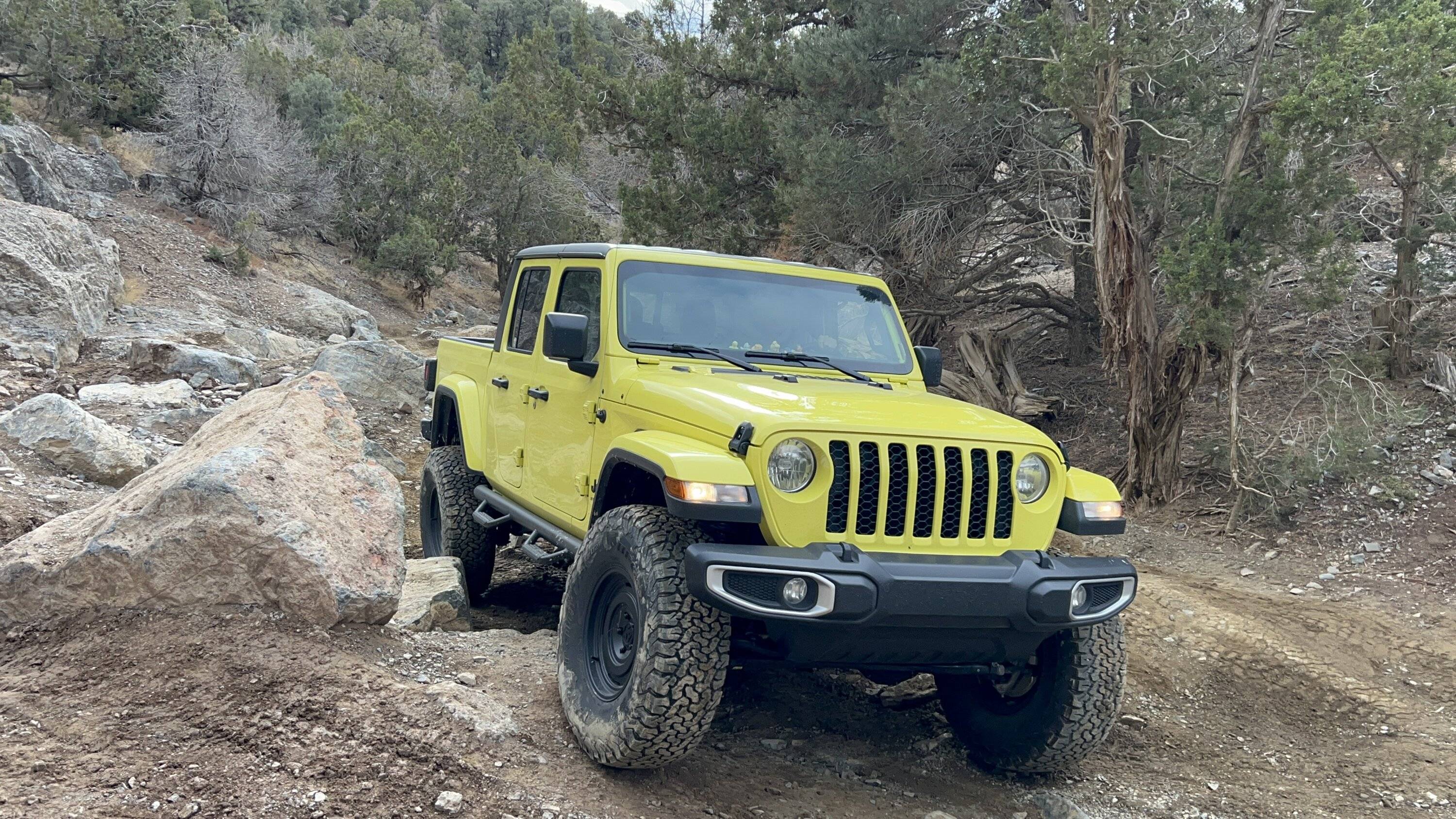 Jeep Gladiator Clayton 1.5" Ride Right Lift Kit lnstalled! Plus Fifteen52 Analog, Bestop tonneau cover, and Jeep bumper! IMG_0198