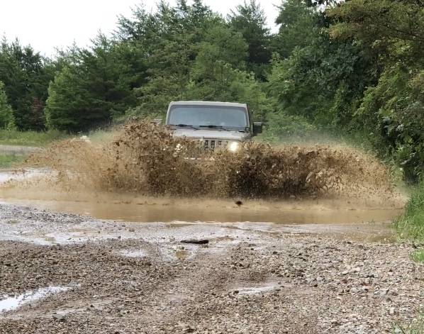 Jeep Gladiator Finally got stuck in the mud IMG_7046