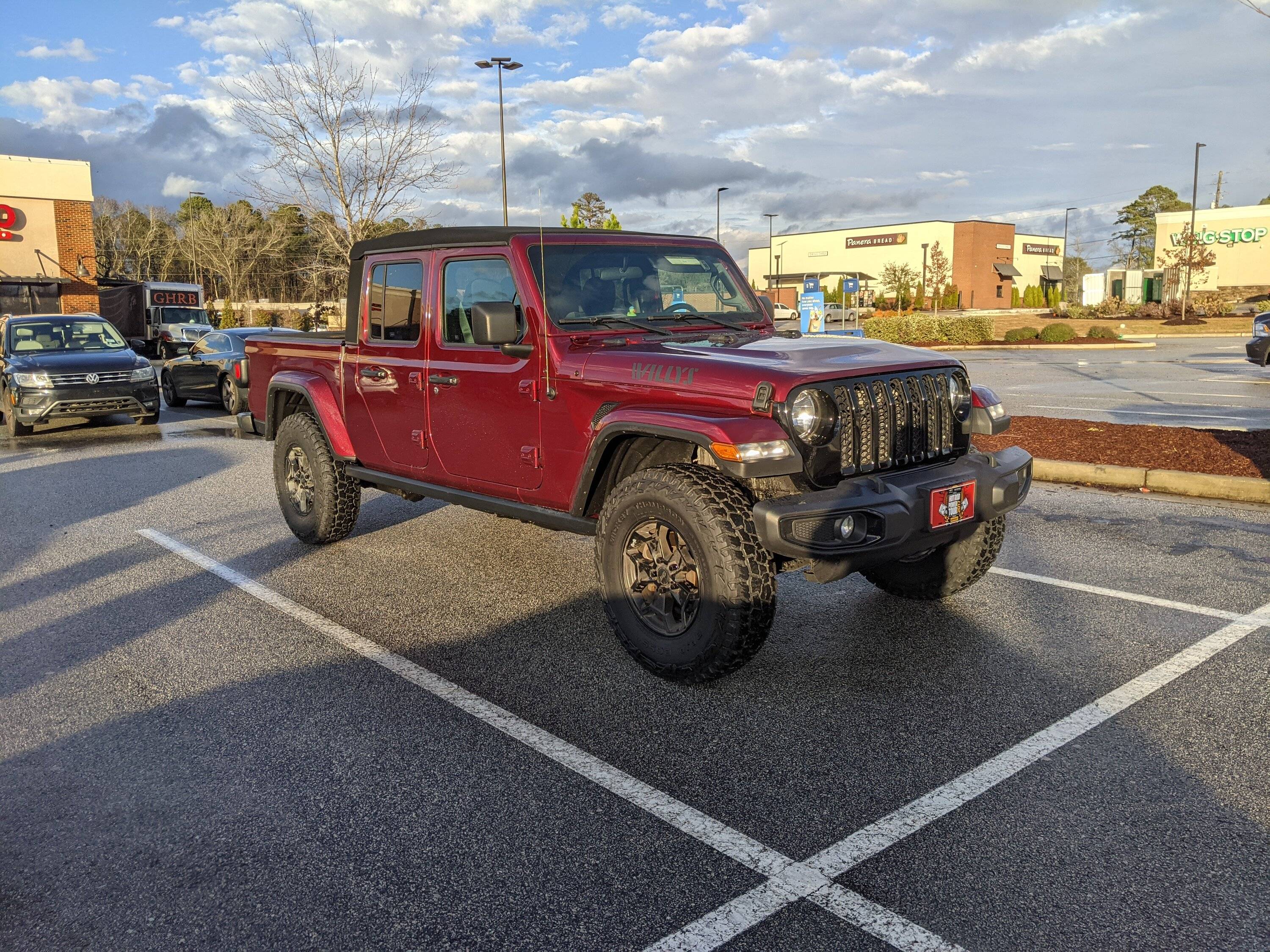 Jeep Gladiator Narrow tire options PXL_20240109_214455445