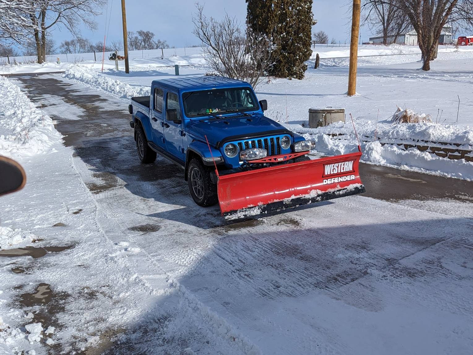 Jeep Gladiator related to drone thread, related to snow plow thread PXL_20240110_173739120
