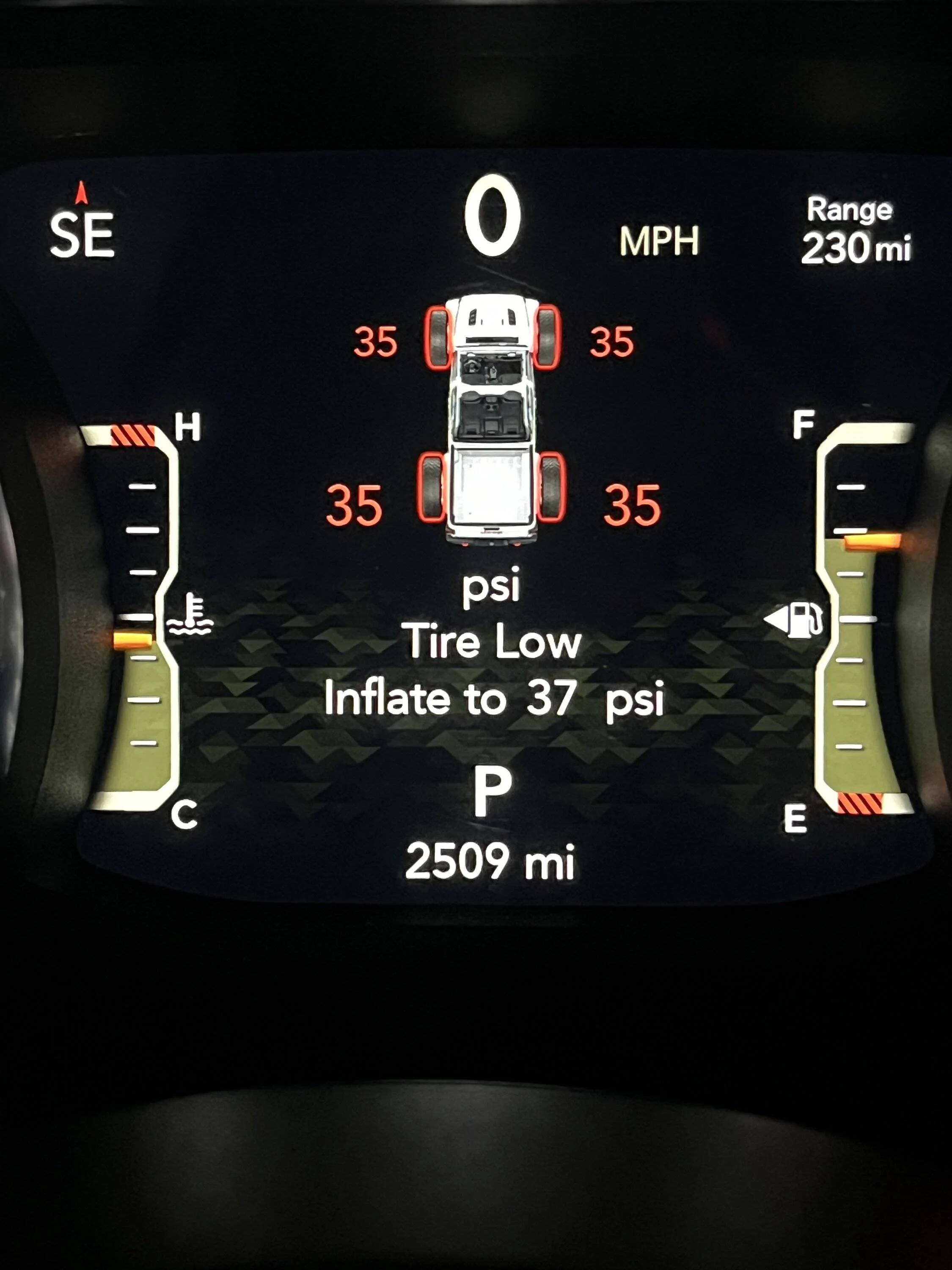 Jeep Gladiator TPMS warning and (!) CEL @ 35psi - Bone Stock ‘23 JT Mojave w/2,500 miles IMG_6500