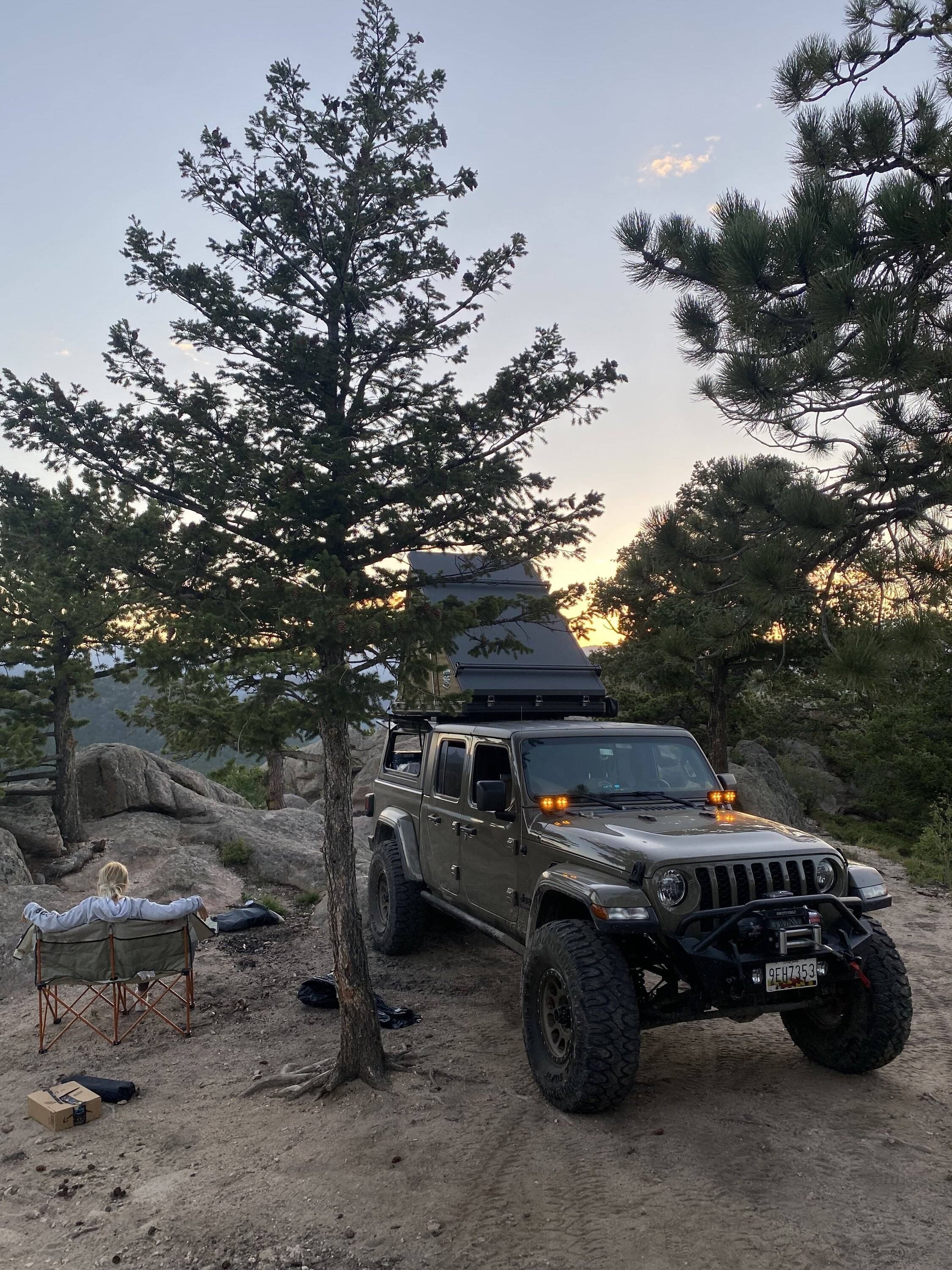 Jeep Gladiator 2020 Jeep Gladiator Sport S Max Tow w/ 3.5" Clayton Overland Lift on 38" 13.5 Milestar Pats IMG_1103