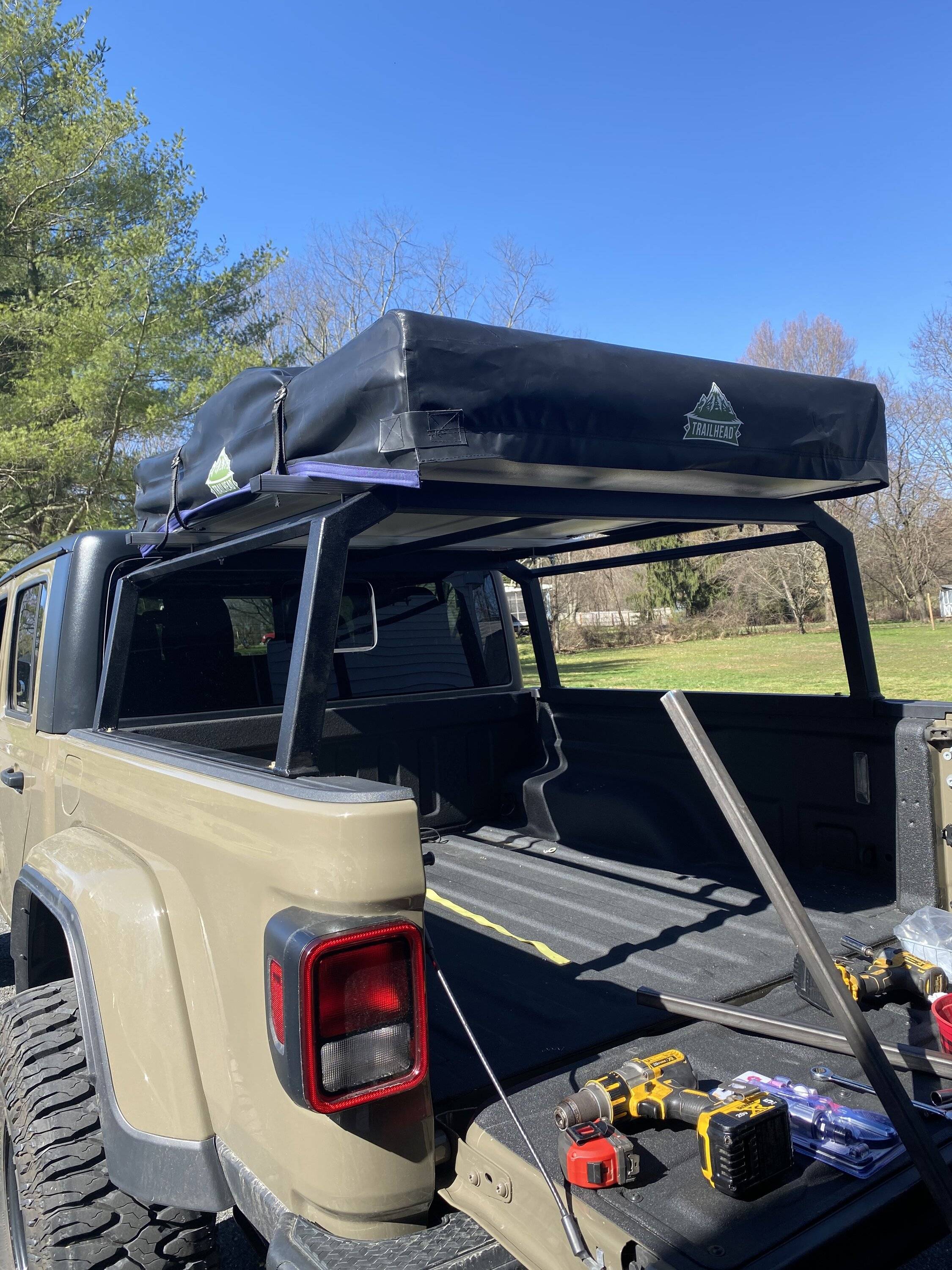 Jeep Gladiator 2020 Jeep Gladiator Sport S Max Tow w/ 3.5" Clayton Overland Lift on 38" 13.5 Milestar Pats IMG_8154