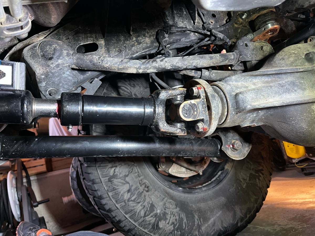 Jeep Gladiator Aftermarket front driveshaft noise IMG_6009.JPG