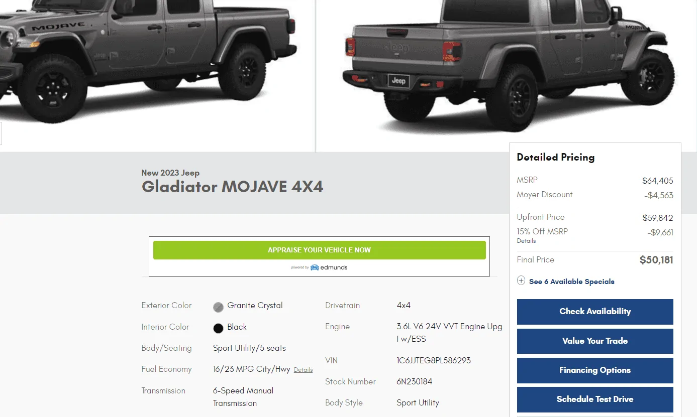 Jeep Gladiator Jeep is holding my truck on the shipping lot for no reason 1705013725616