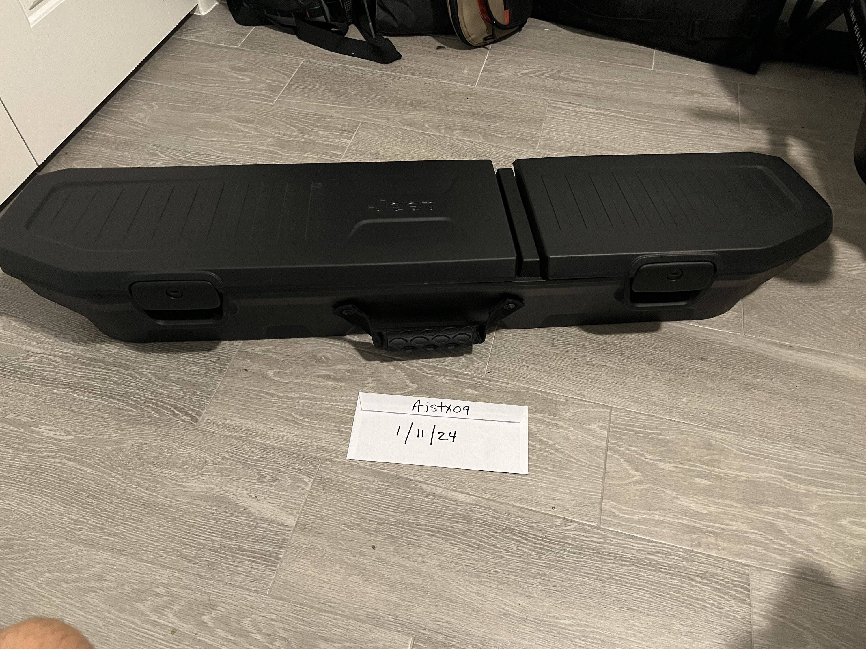 Jeep Gladiator Underseat Storage Box IMG_2947