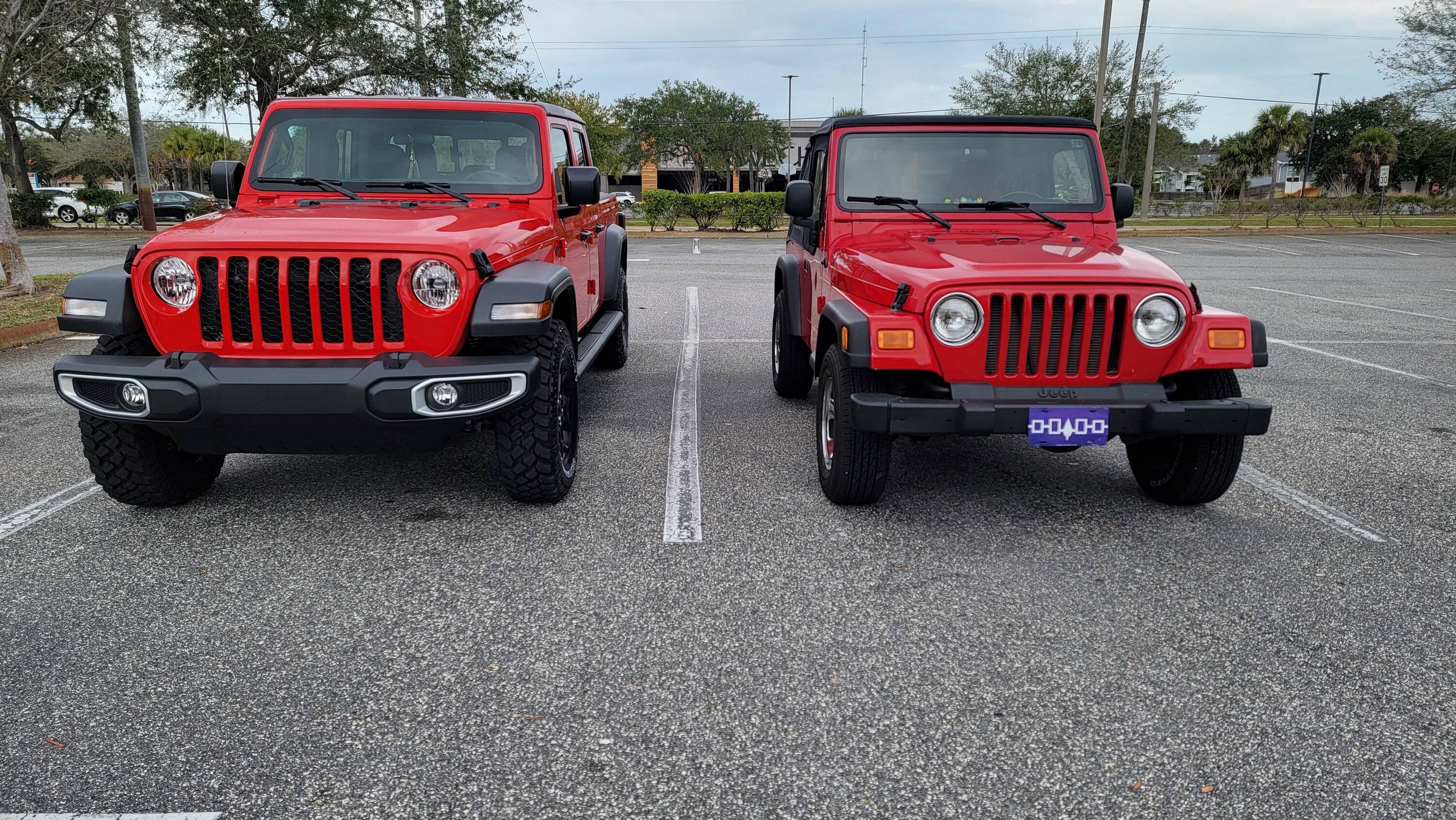Jeep Gladiator Jeeps Parking Next To Jeeps 20240111_151802