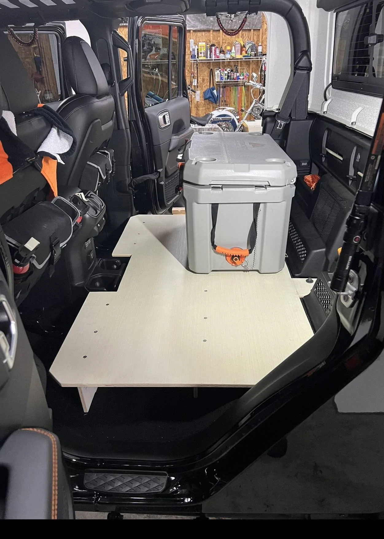 Jeep Gladiator Rear Seat delete home made IMG_2999