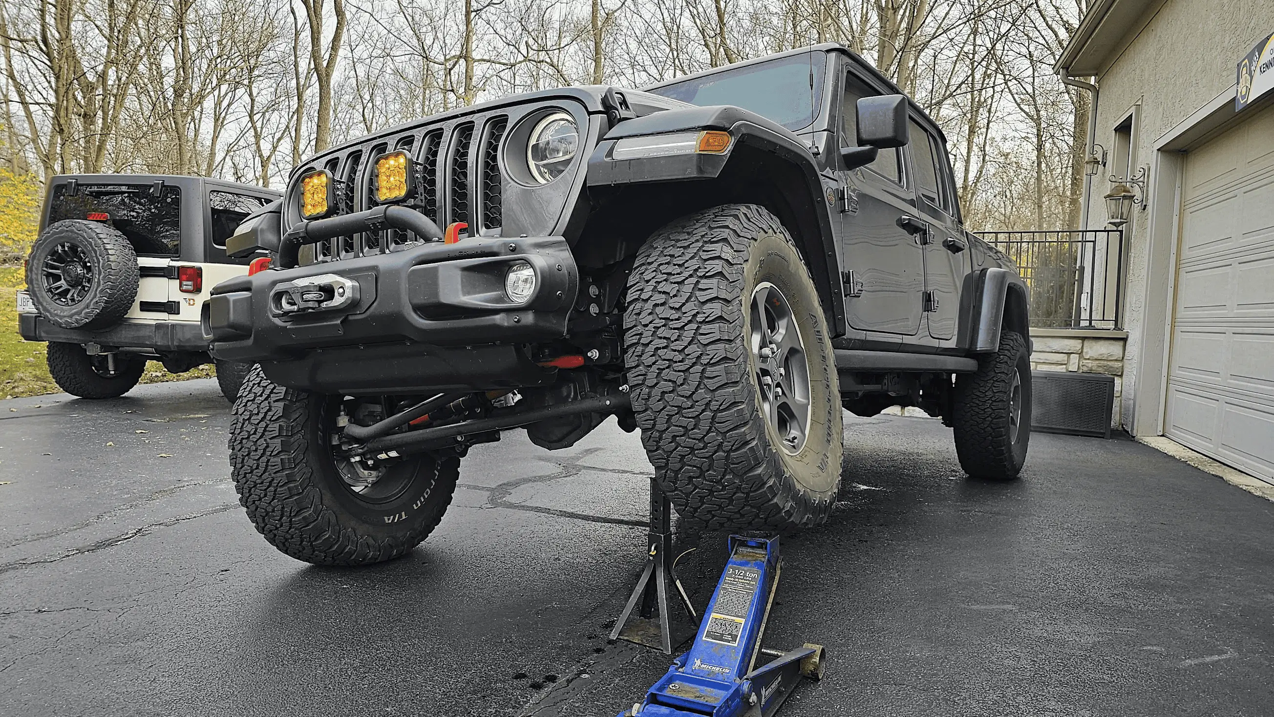 Jeep Gladiator Best option for mounting after market lights to stock steel rubicon 1705175611430
