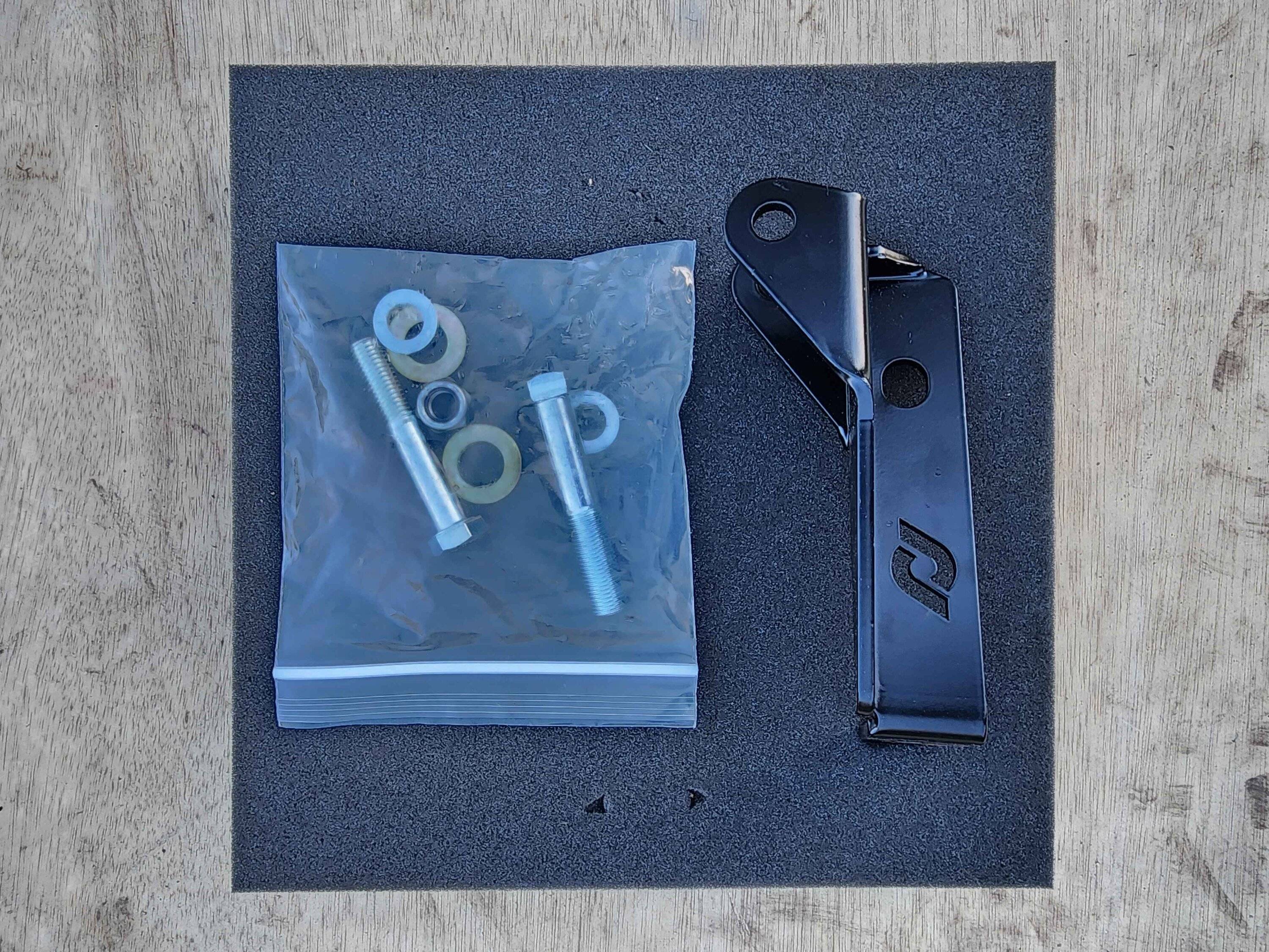 Jeep Gladiator RockJock JL/JT Steering Stabilizer Relocation Bracket 5