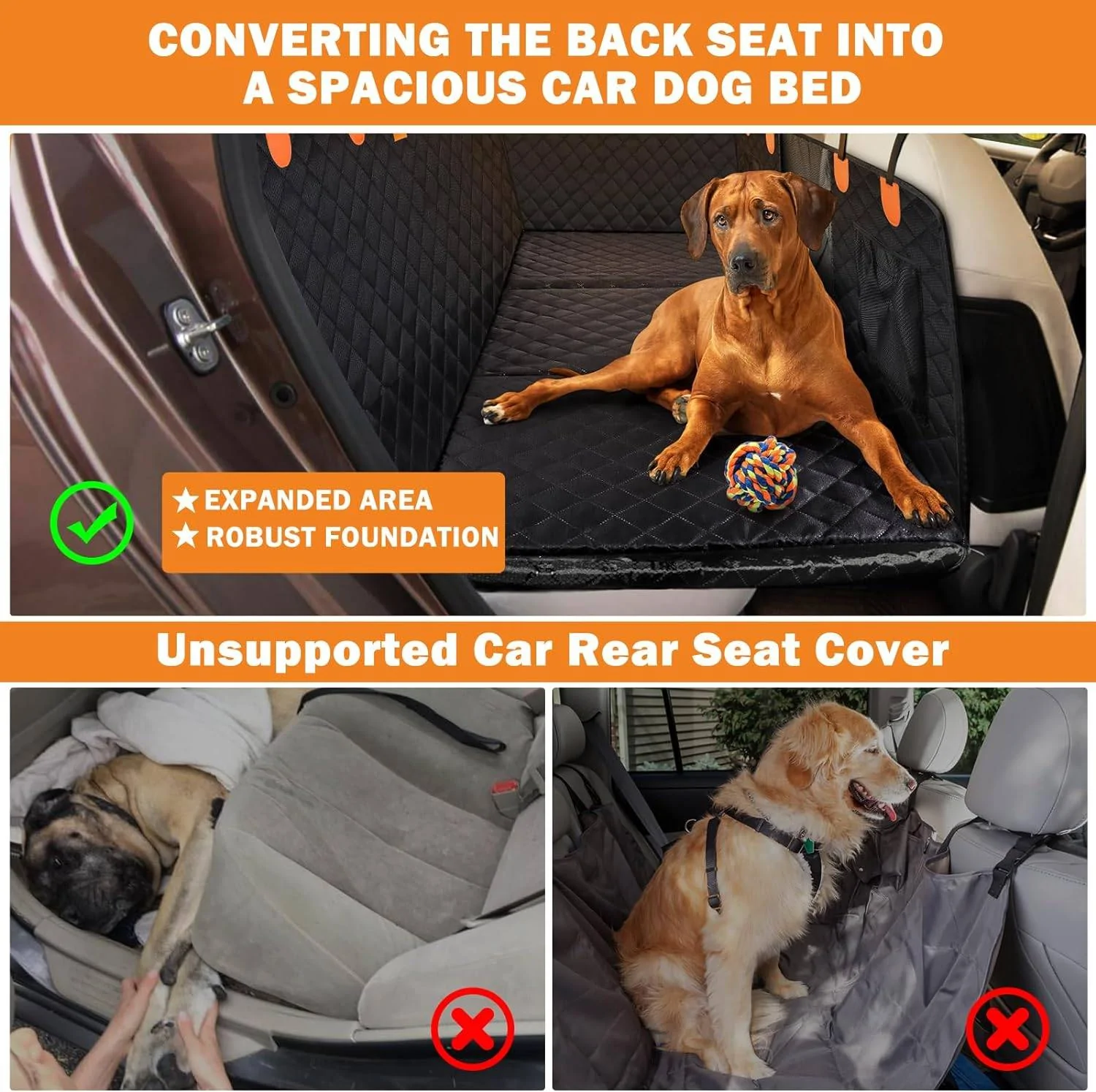 Jeep Gladiator Recommendations for rear seat dog bed/seat cover? 1705205029553
