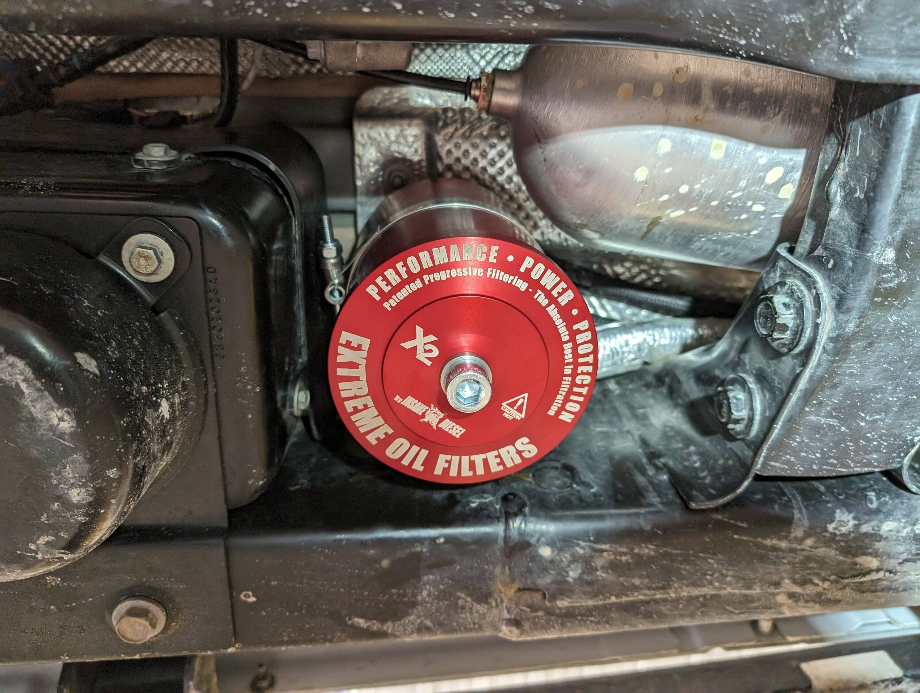 Jeep Gladiator Insane Diesel bypass filter install 2024-01-13 16.26.06