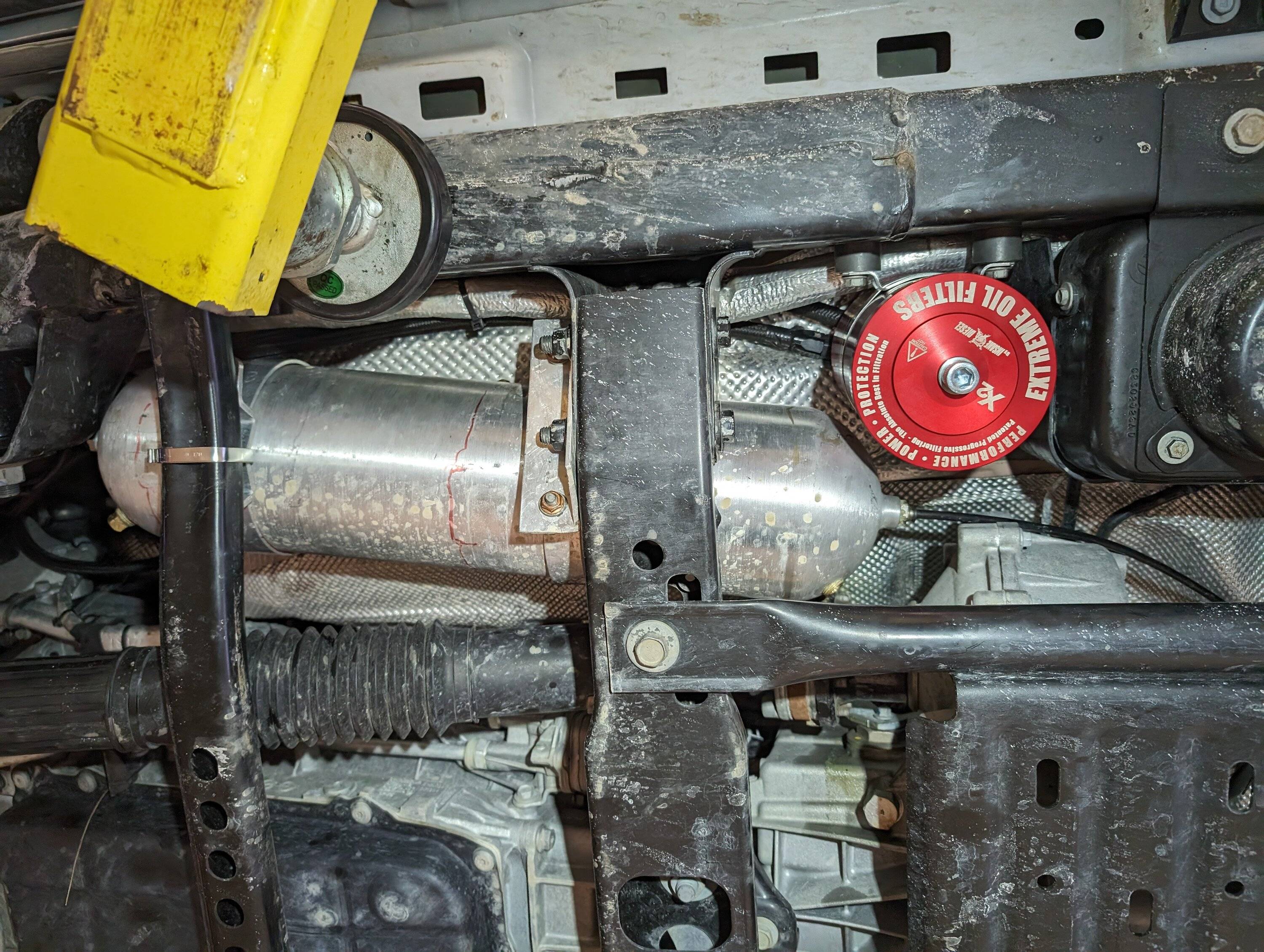 Jeep Gladiator Insane Diesel bypass filter install 2024-01-13 16.25.58