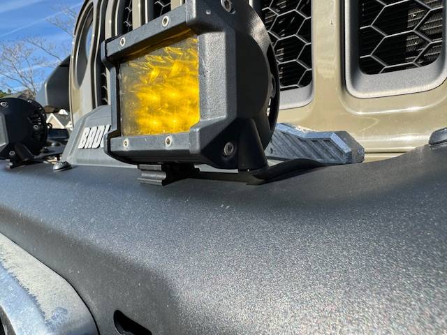 Jeep Gladiator Best option for mounting after market lights to stock steel rubicon IMG_0235