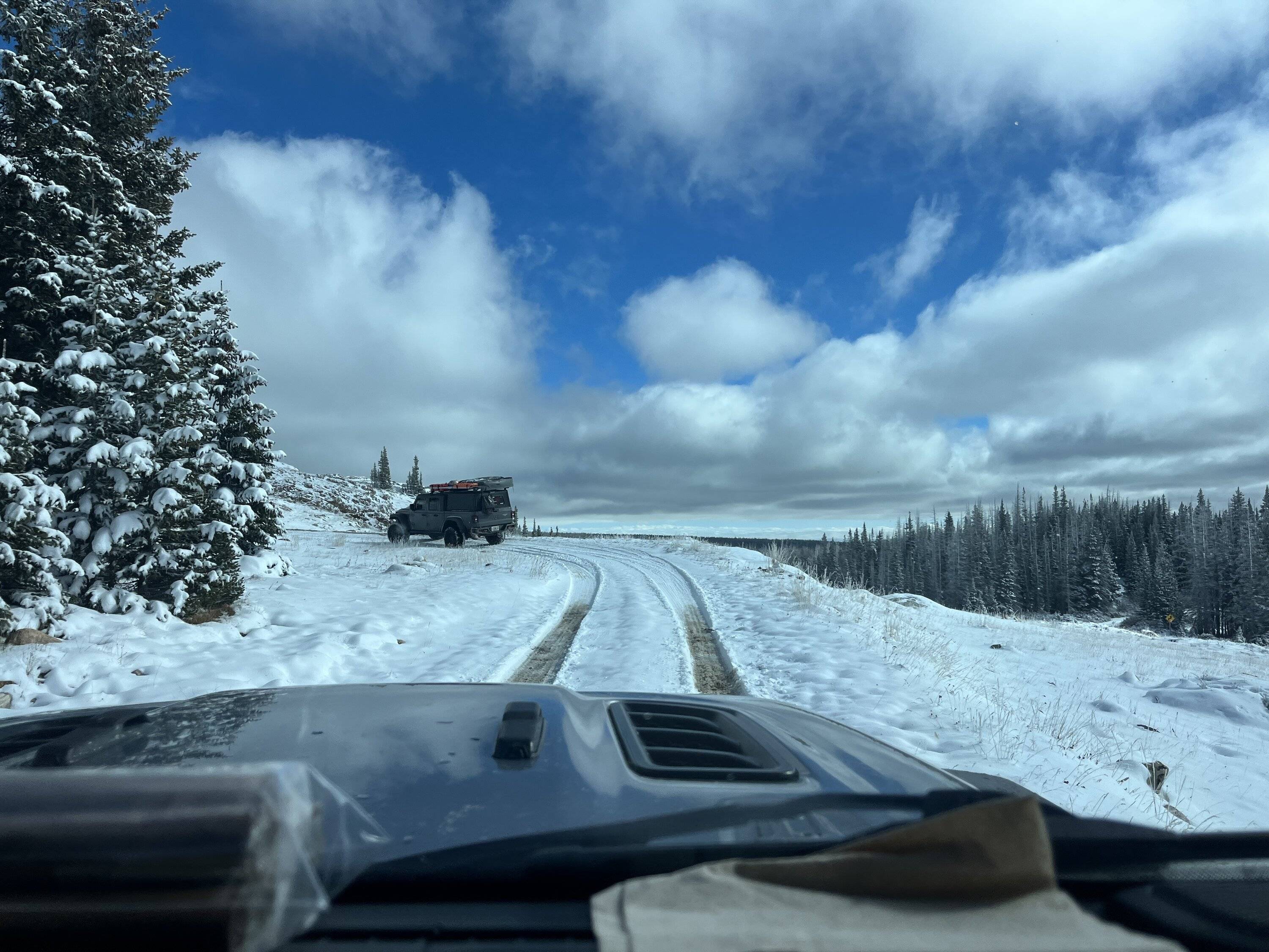Jeep Gladiator Gladiators Snow Wheeling - Post Your Pics! IMG_5467