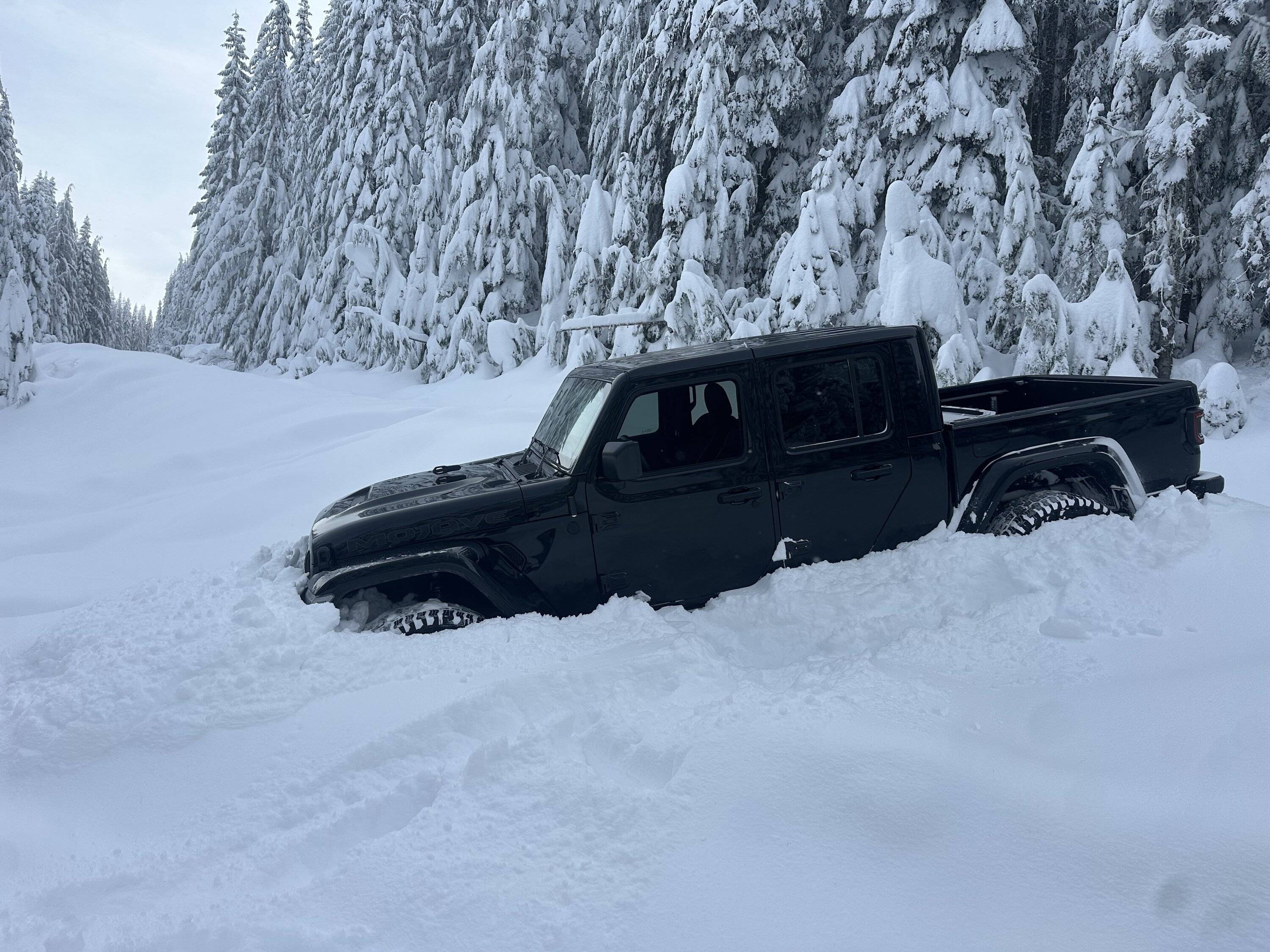 Jeep Gladiator Gladiators Snow Wheeling - Post Your Pics! IMG_2922
