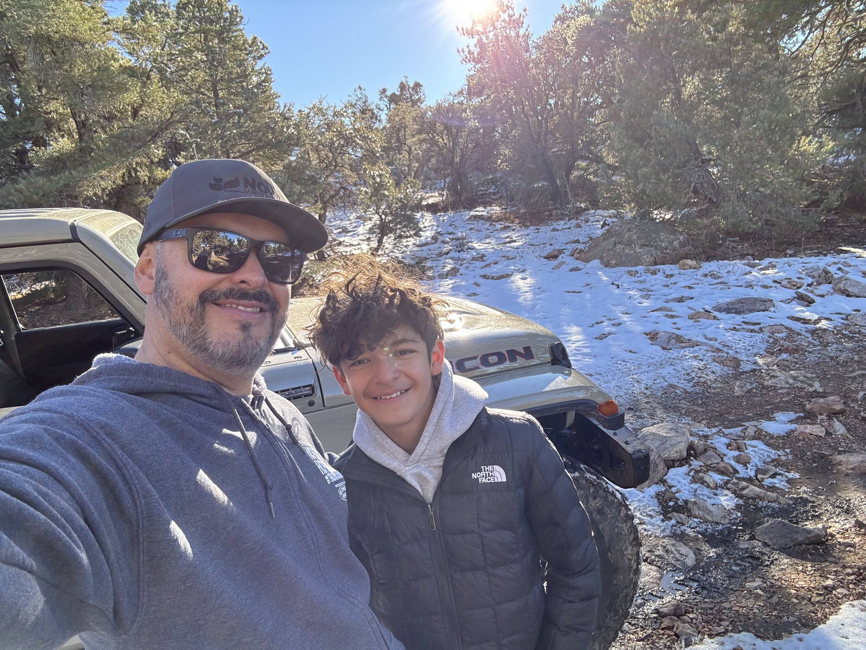 Jeep Gladiator Gladiators Snow Wheeling - Post Your Pics! IMG_1106