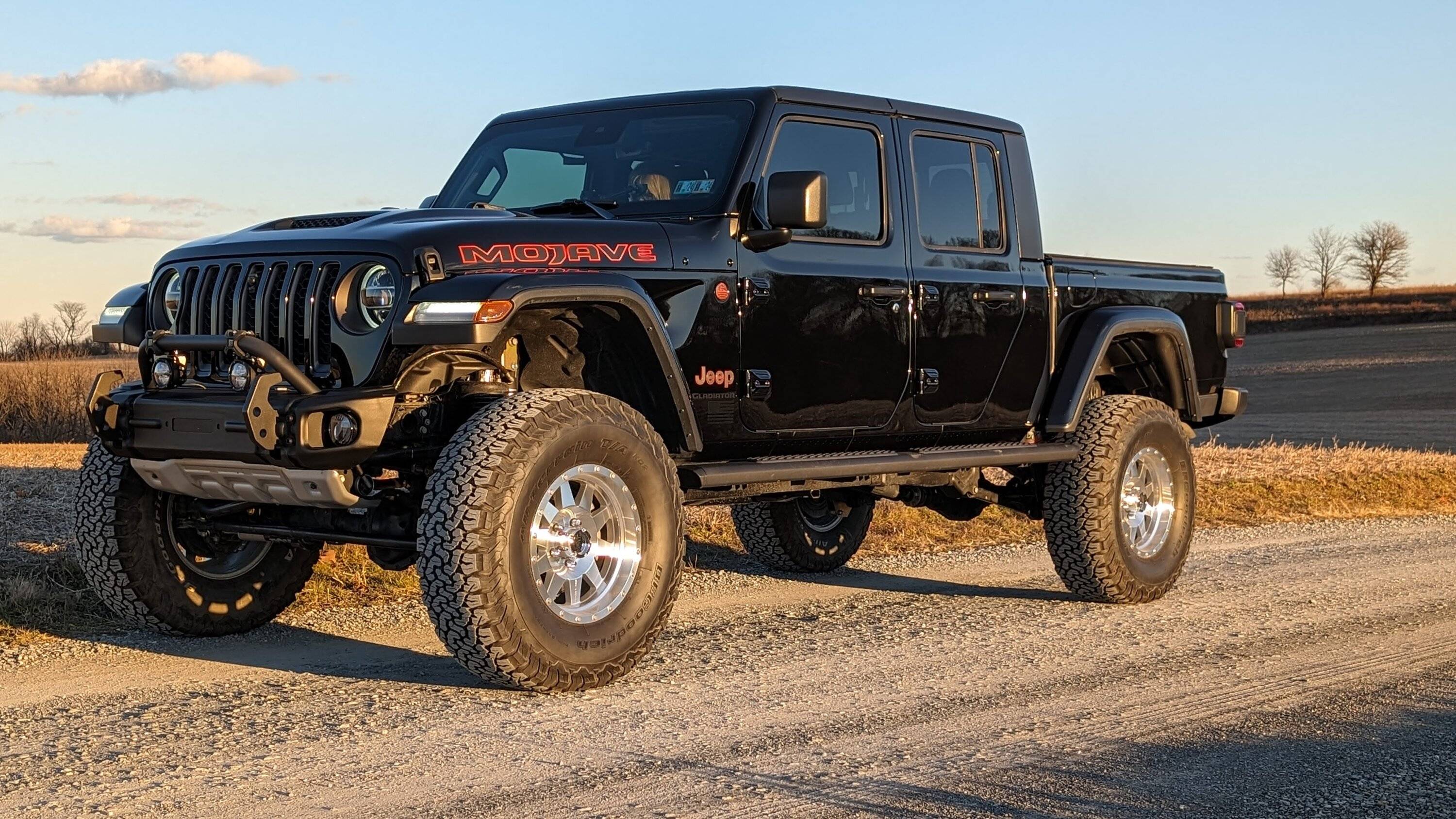 Jeep Gladiator 2020 Black Mojave Build - I can't leave anything alone PXL_20240114_212018742