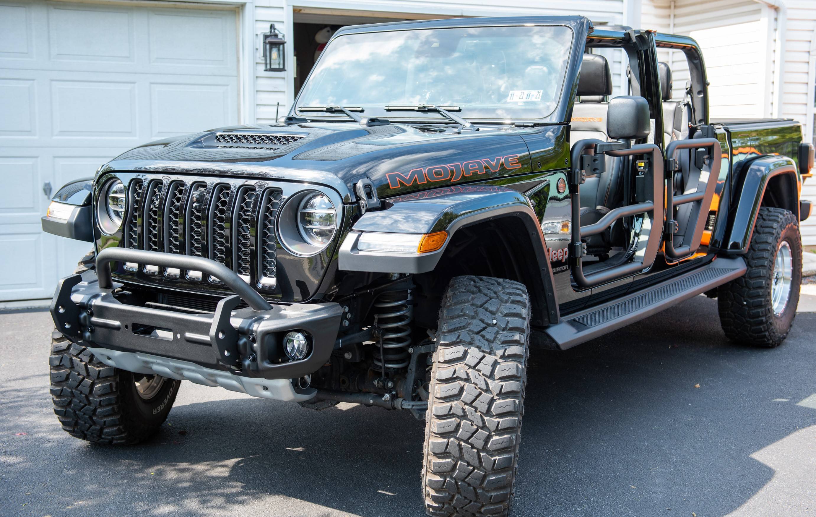 Jeep Gladiator 2020 Black Mojave Build - I can't leave anything alone Arcus Bumper1
