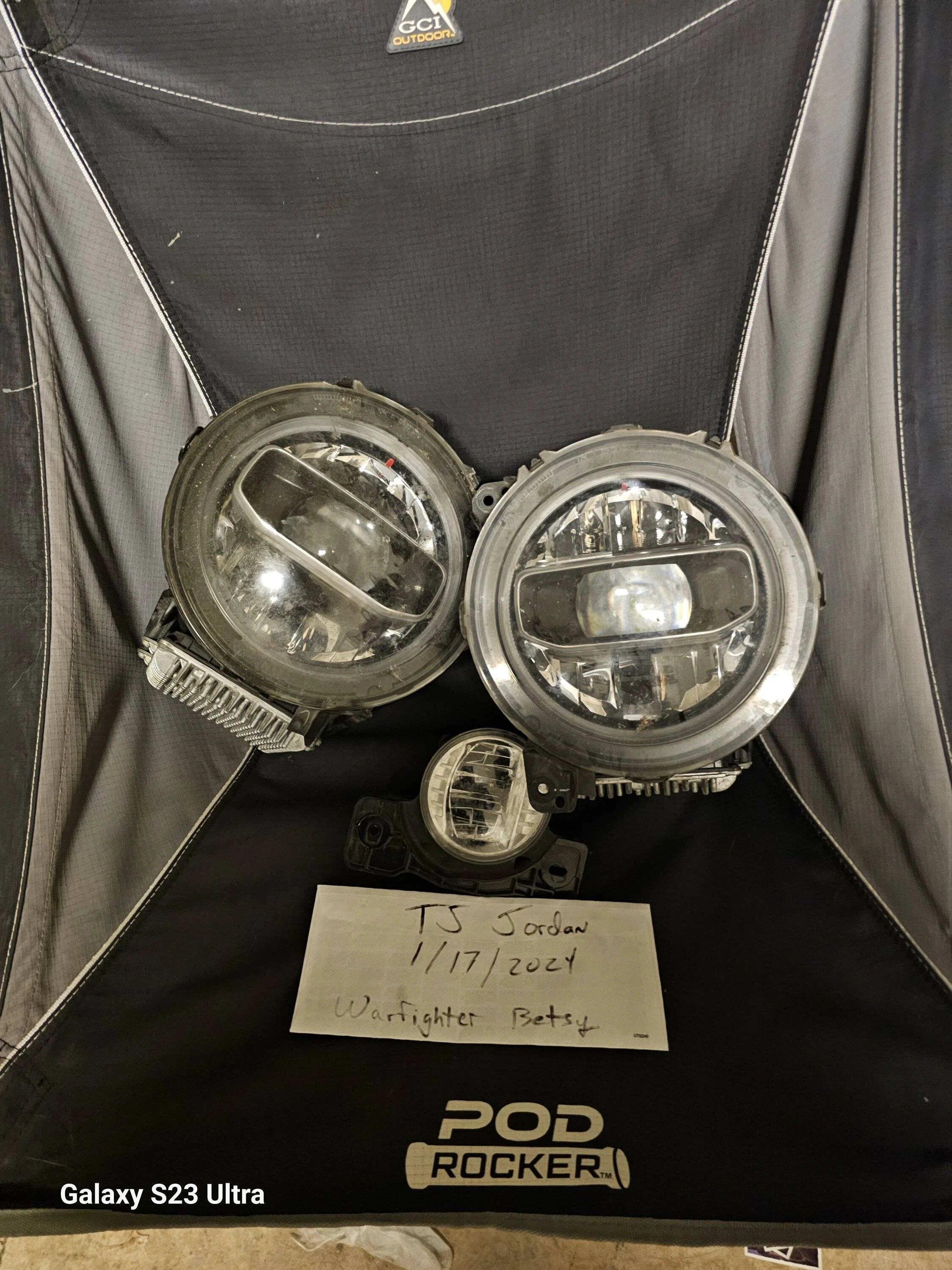 Jeep Gladiator WTS OEM LED Headlights and foglights 20240117_120040