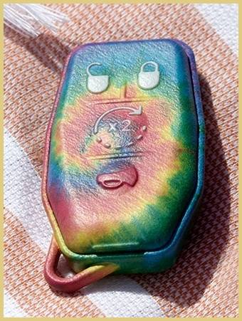 Jeep Gladiator ? "TIE DYE" JT fob for Dad or Mom.... them old "Hippies" or for you, ya Modern Day Hippie. ? hippie