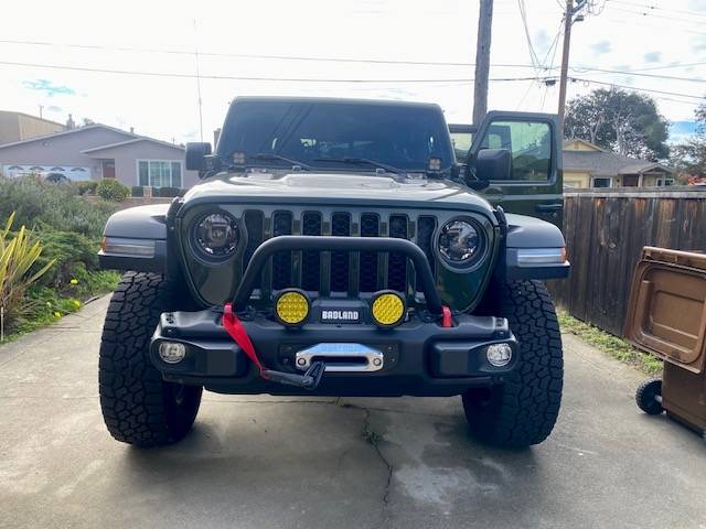 Jeep Gladiator 2023 JTR build...(Poison) Ivy front