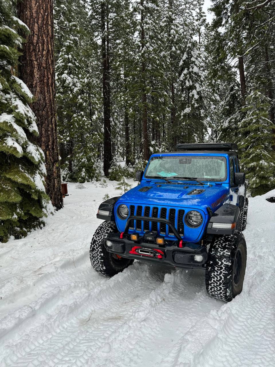 Jeep Gladiator Gladiators Snow Wheeling - Post Your Pics! IMG_1232
