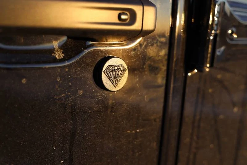 Jeep Gladiator ? Threedom Custom Design Key Lock Caps? 98898u9