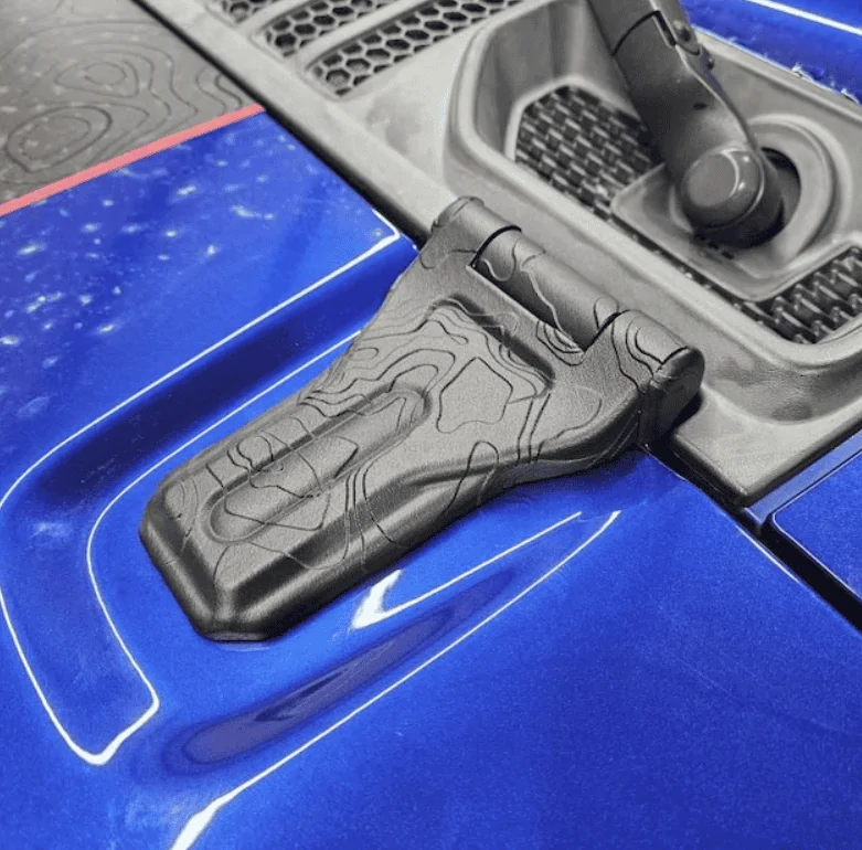 Jeep Gladiator ? ? Custom Design Hinge Covers  - Hood & Door - Multiple textures available.. Screenshot 2024-01-05 095545