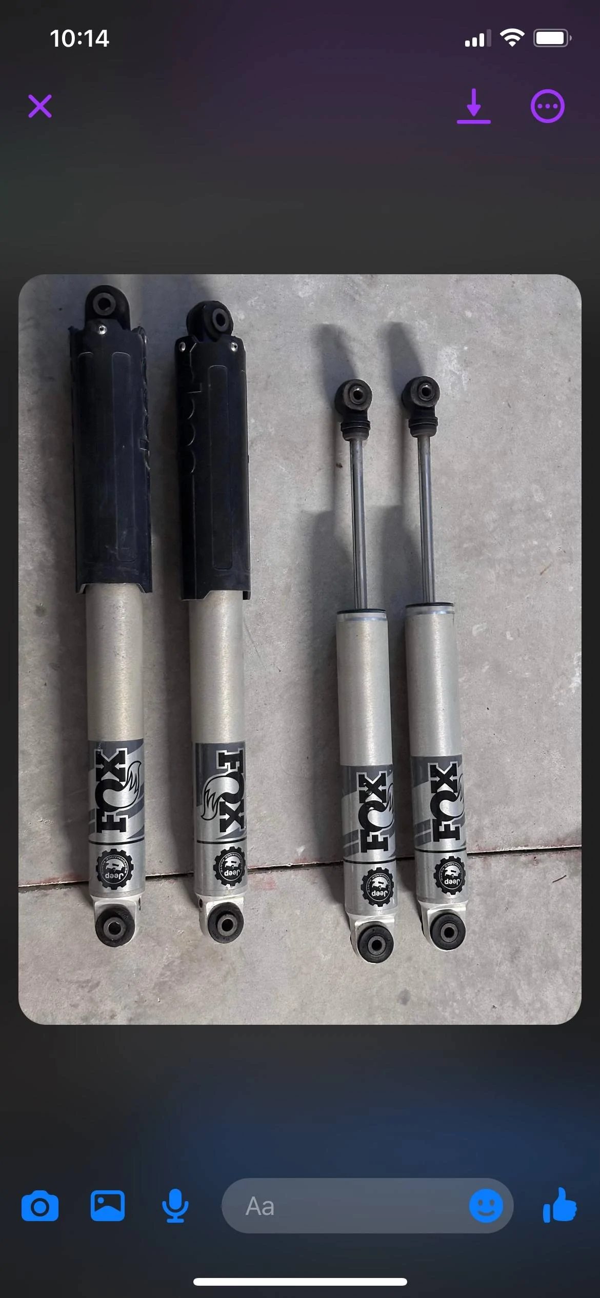 Jeep Gladiator Learning about lift kit questions and comparing D86C542F-DB91-4189-808C-89E7170285D2