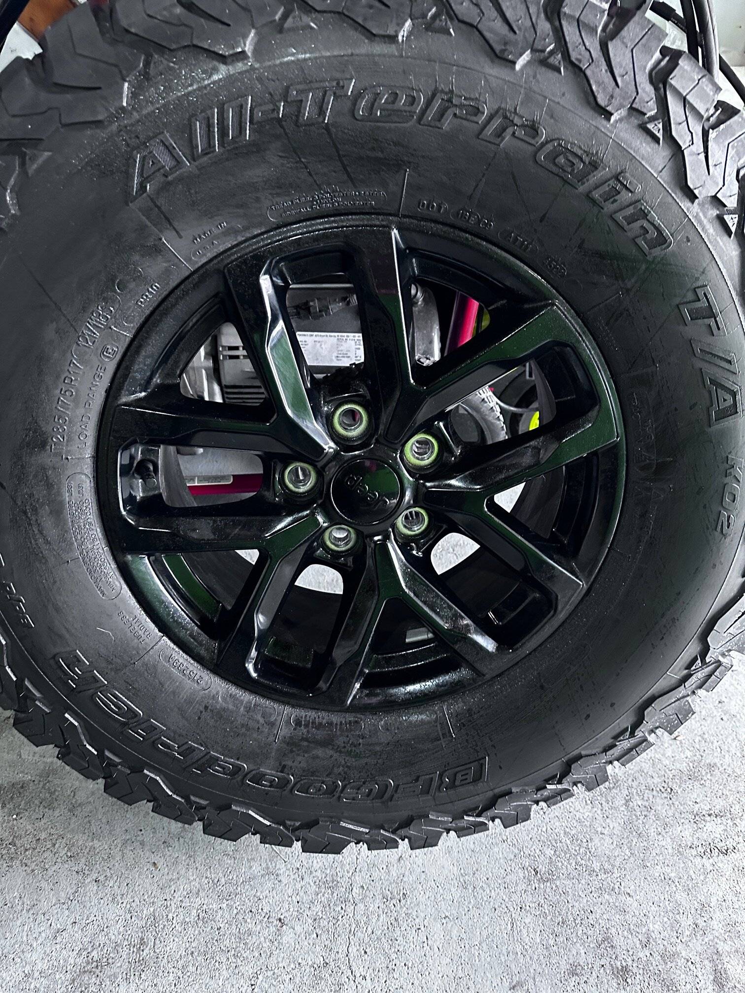 Jeep Gladiator Jeep Gladiator Wheels and BFG KO2 285/75R17 IMG_6072.JPG