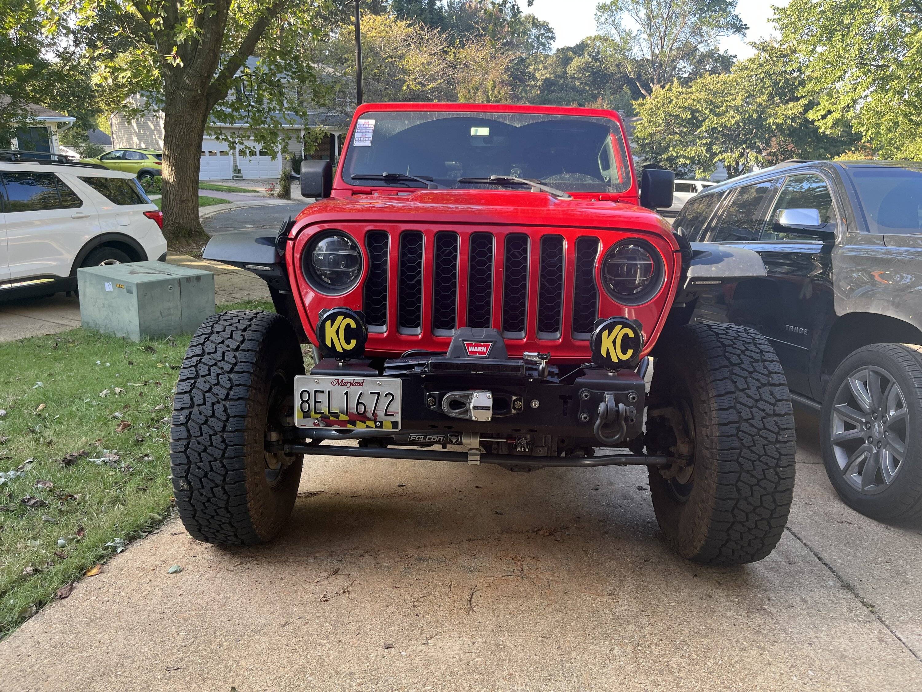 Jeep Gladiator KC Apollo Pro 6 LED Conversion and Tint IMG_4435