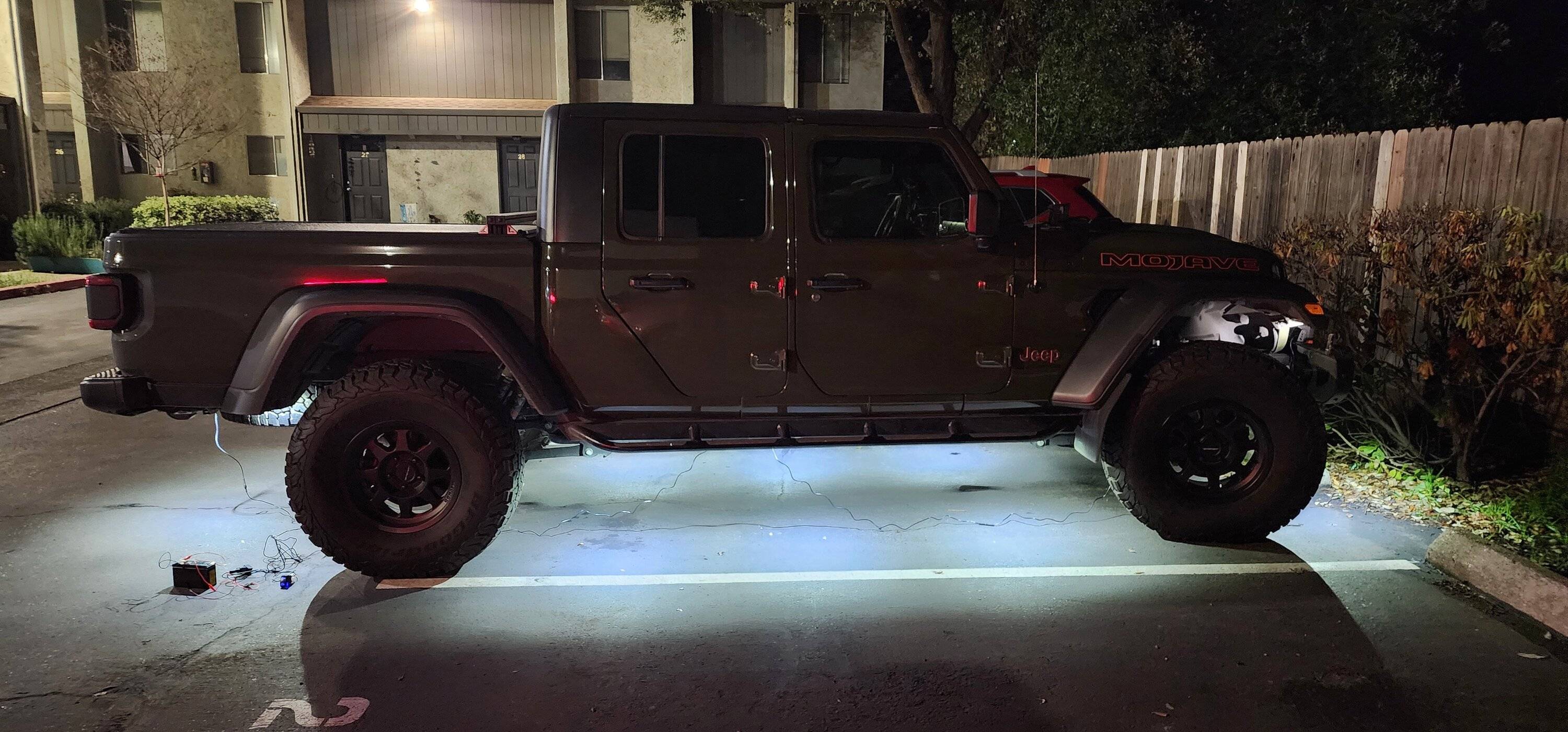 Jeep Gladiator Andrew's 2022 Sarge Green Mojave - Northern CA 20240118_062454-01