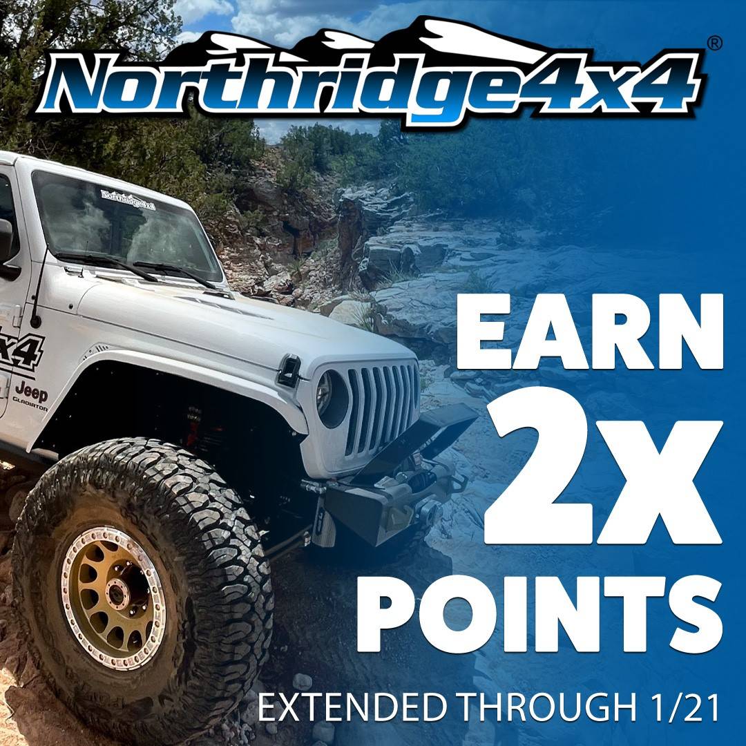 Jeep Gladiator Earn Double Rewards Points at Northridge4x4 Northridge4x4_Rewards-2x-points
