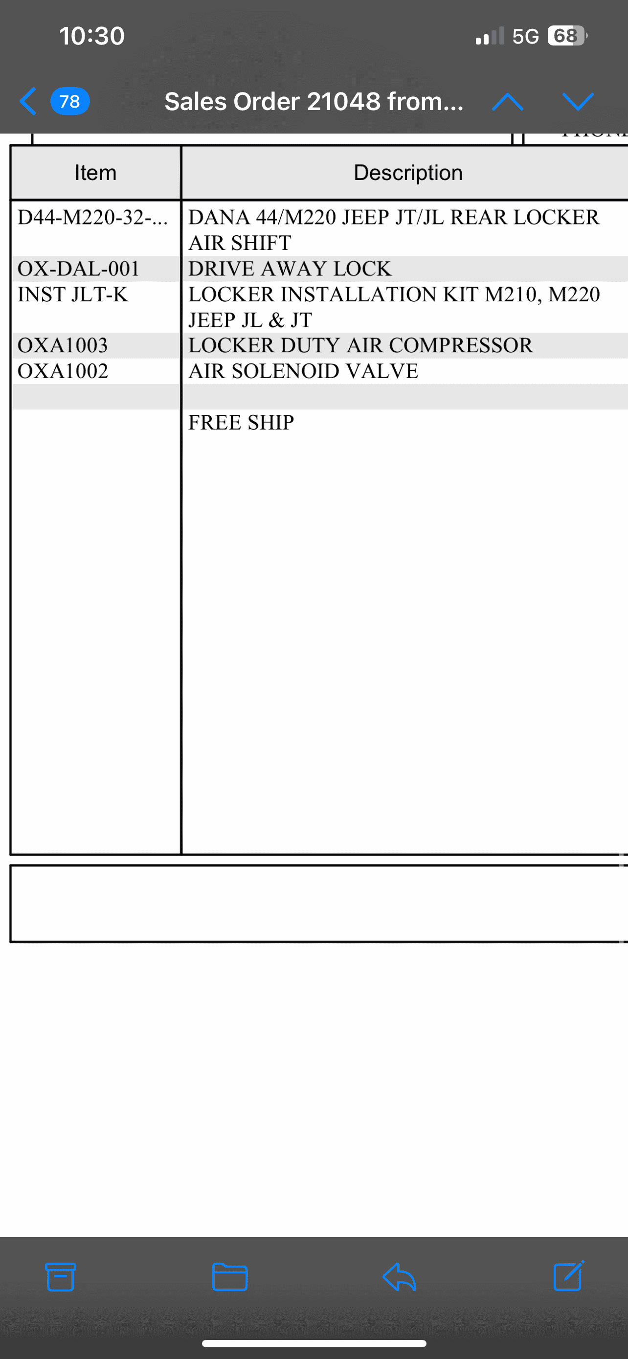 Jeep Gladiator Noise from front diff/ transfer case after gear install IMG_2177