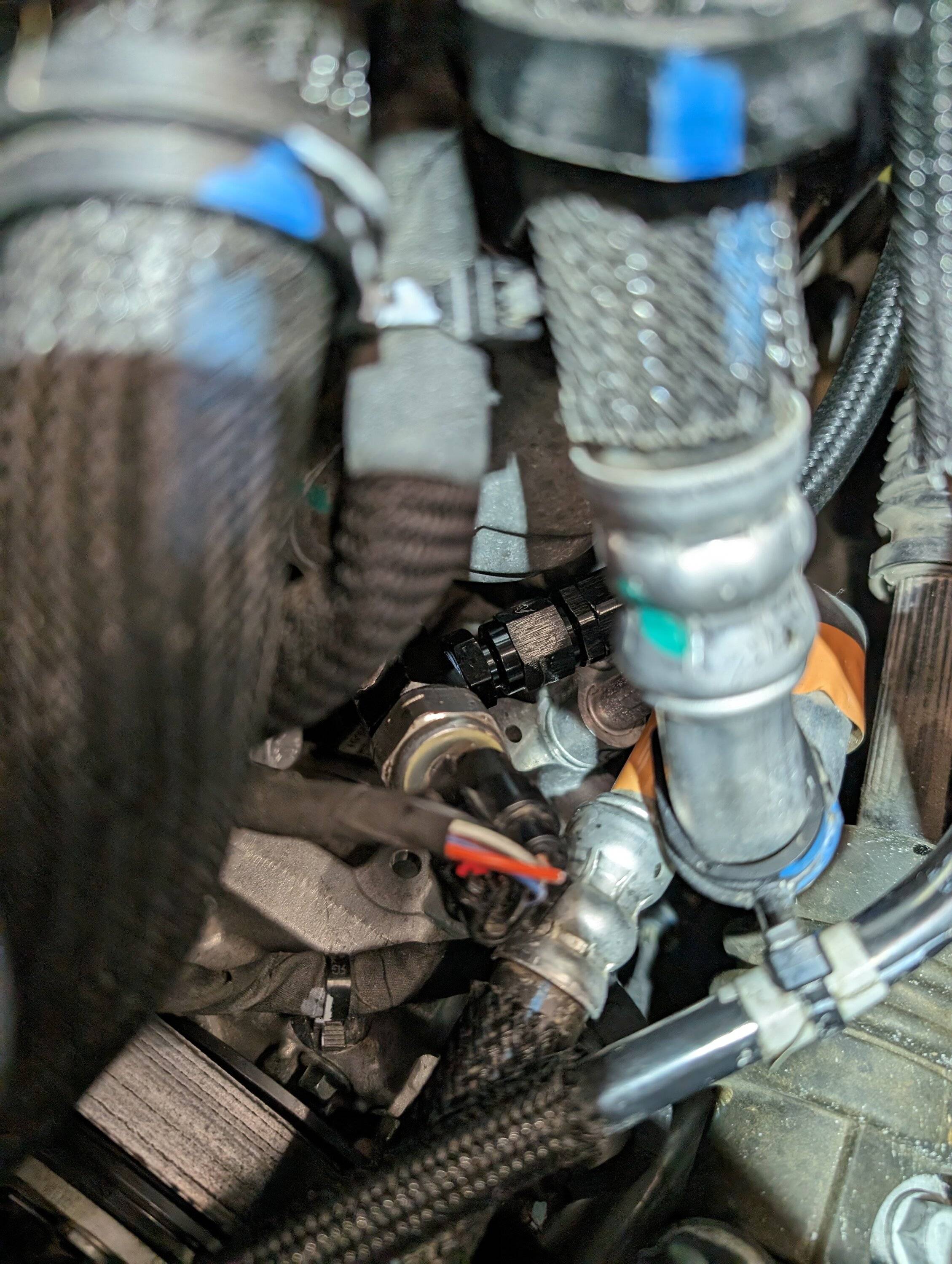 Jeep Gladiator Insane Diesel bypass filter install 2024-01-19 17.46.32