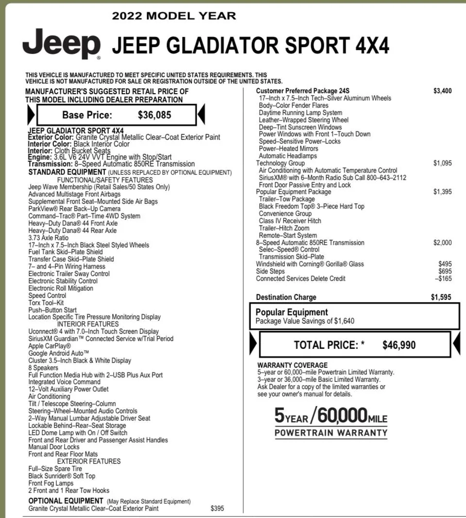 Jeep Gladiator Need towing package clarification IMG_2417