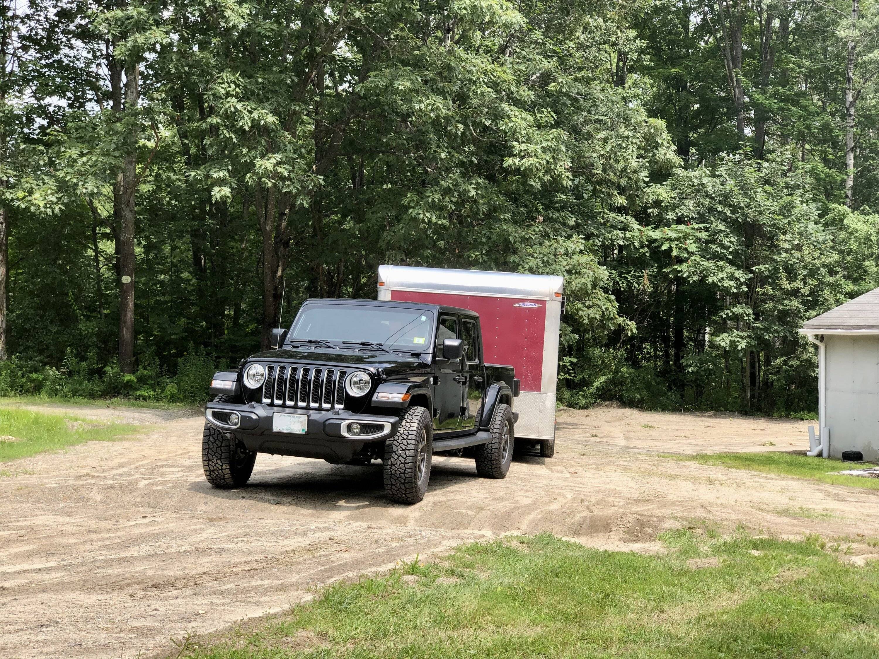 Jeep Gladiator Gladiator is crap for towing IMG_1537