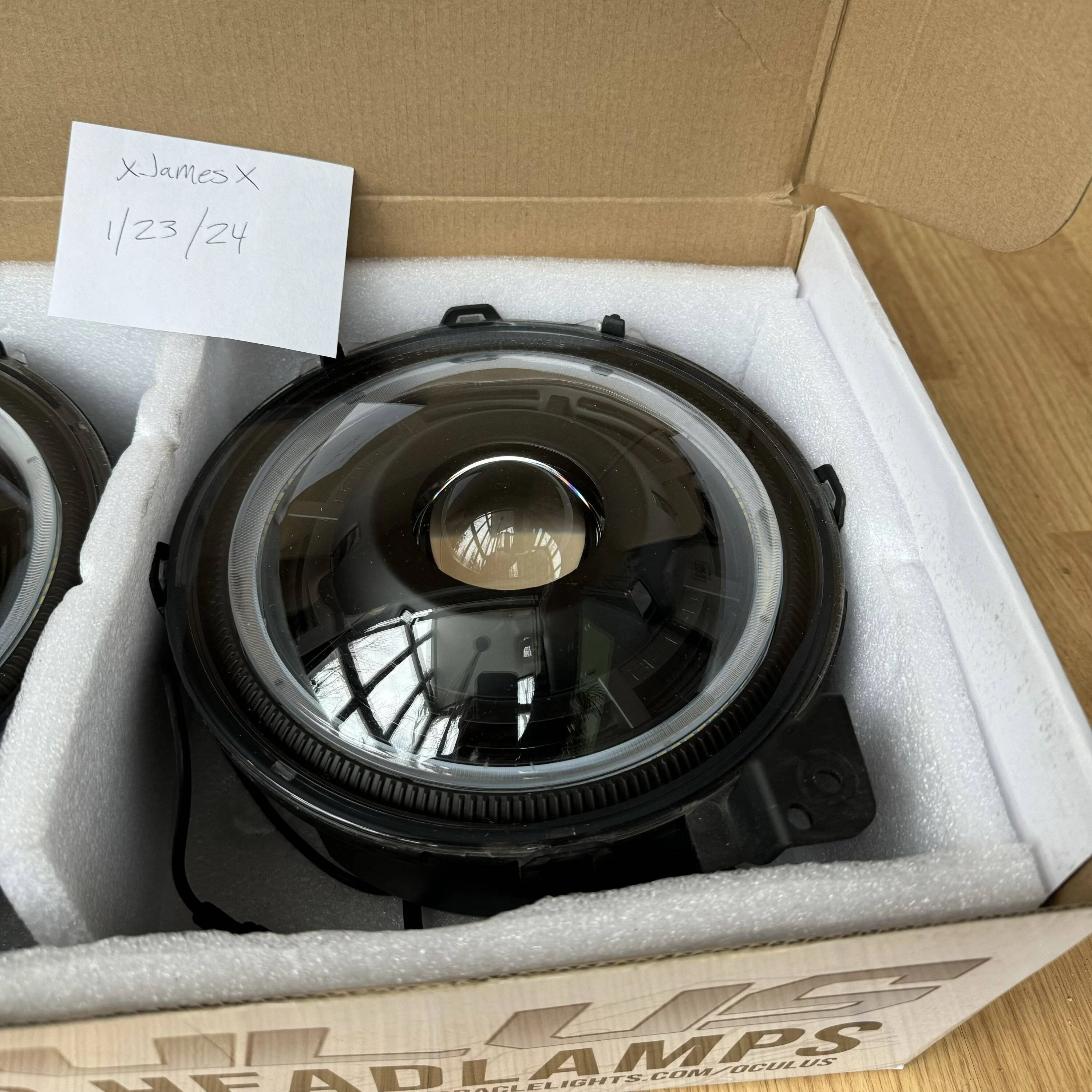Jeep Gladiator Oracle Oculus Headlights - Matte Black - $350 shipped IMG_3908