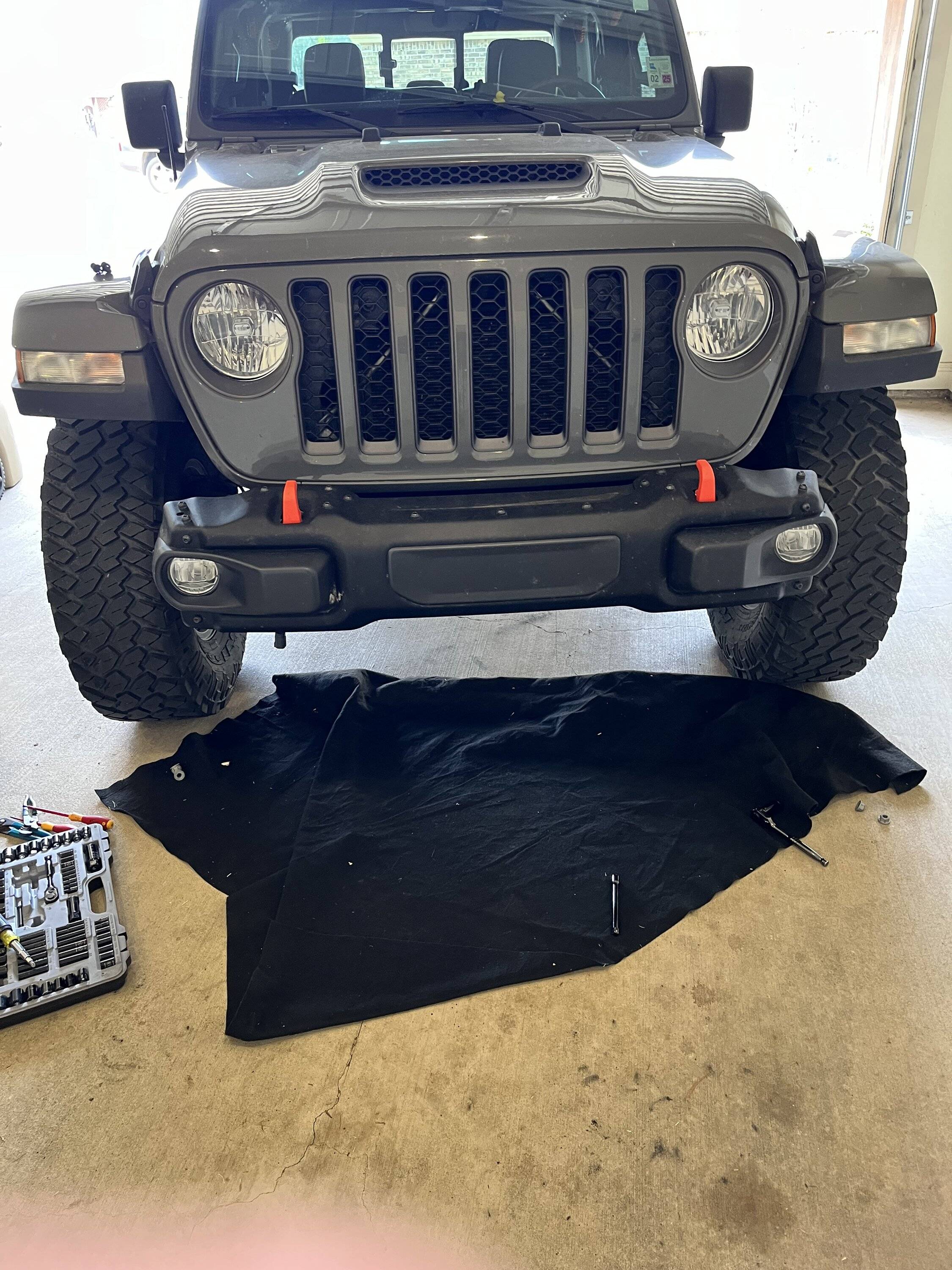 Jeep Gladiator Rubicon Steel Bumper IMG_6848
