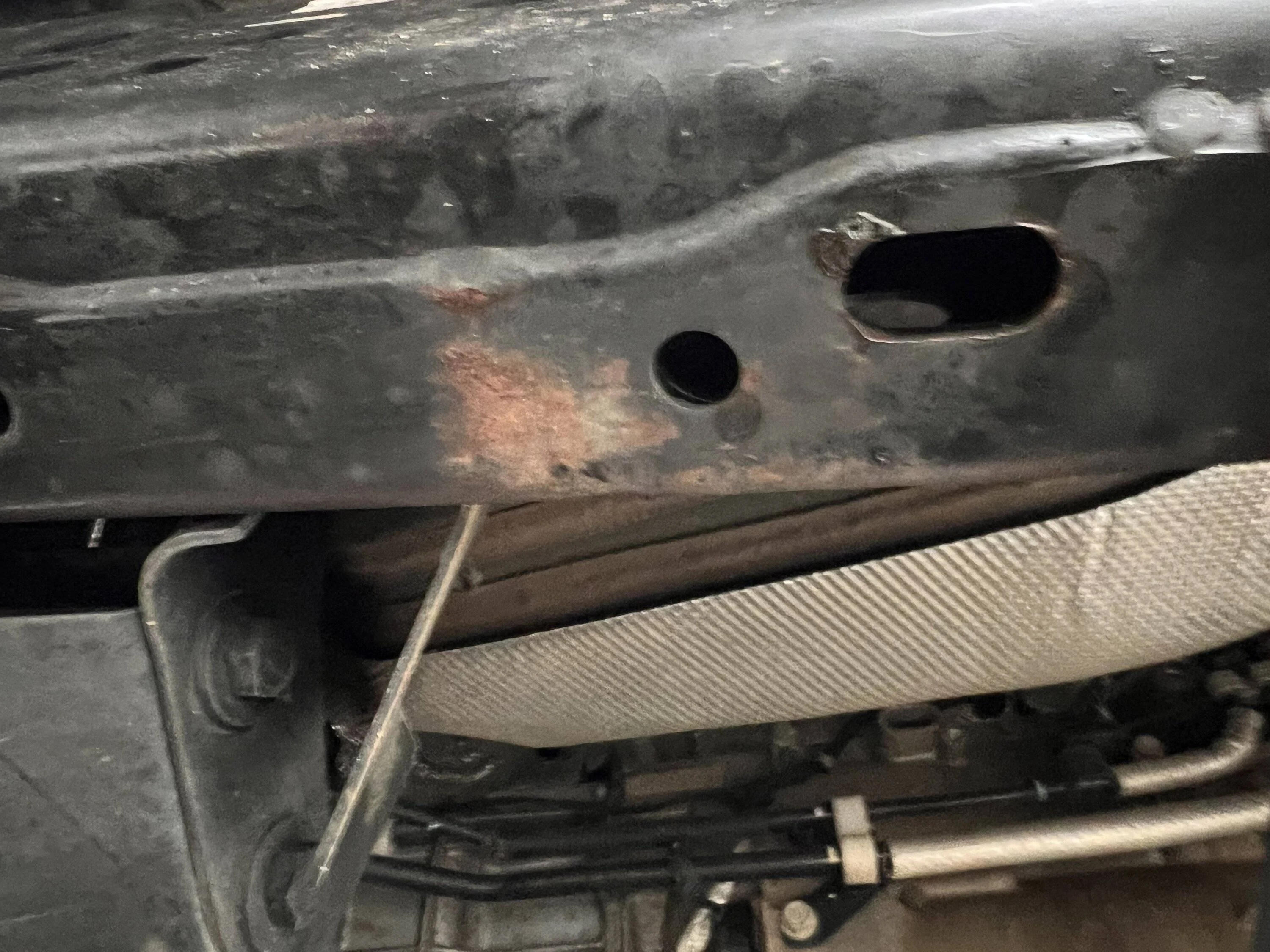 Jeep Gladiator Frame rust. IMG_4509