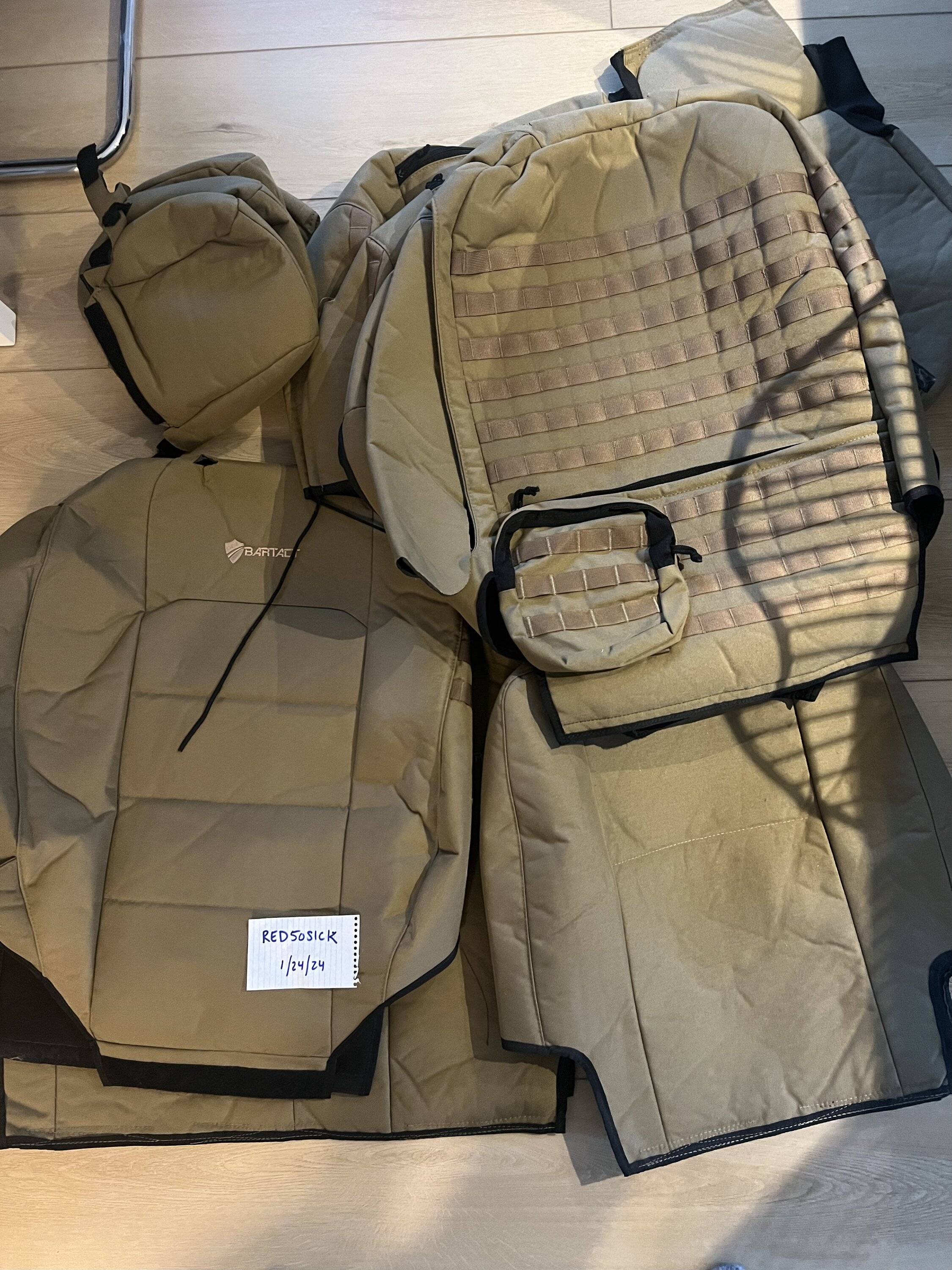 Jeep Gladiator Complete Bartact Seat Cover Set - Will Ship FEFCCC4B-F665-44E2-AAB5-F4D728DF20C4