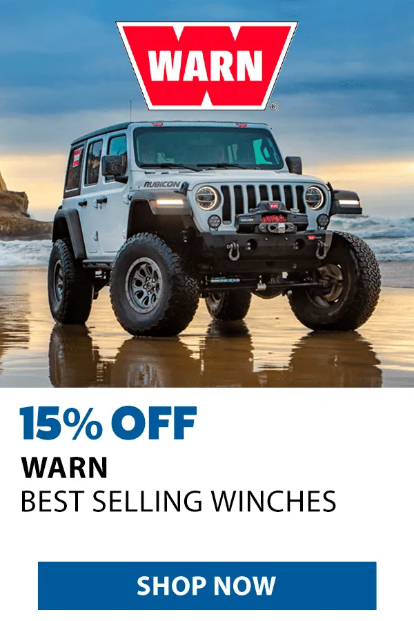 Jeep Gladiator 15% OFF WARN top selling winches!!! NewWarn2