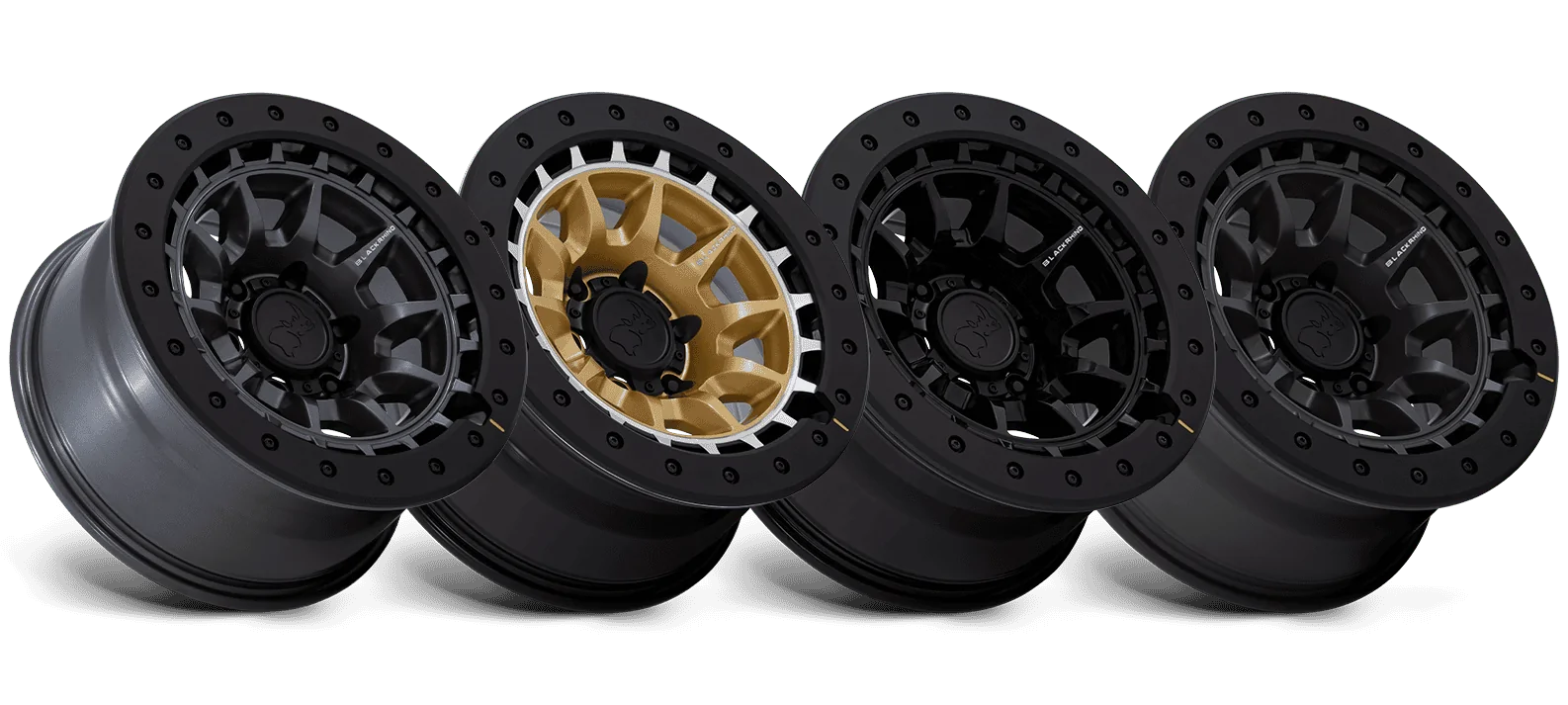 Jeep Gladiator NEW: Black Rhino Tusk BR016 | Removable Rock Guard Ring NPR_SxS_TUSK